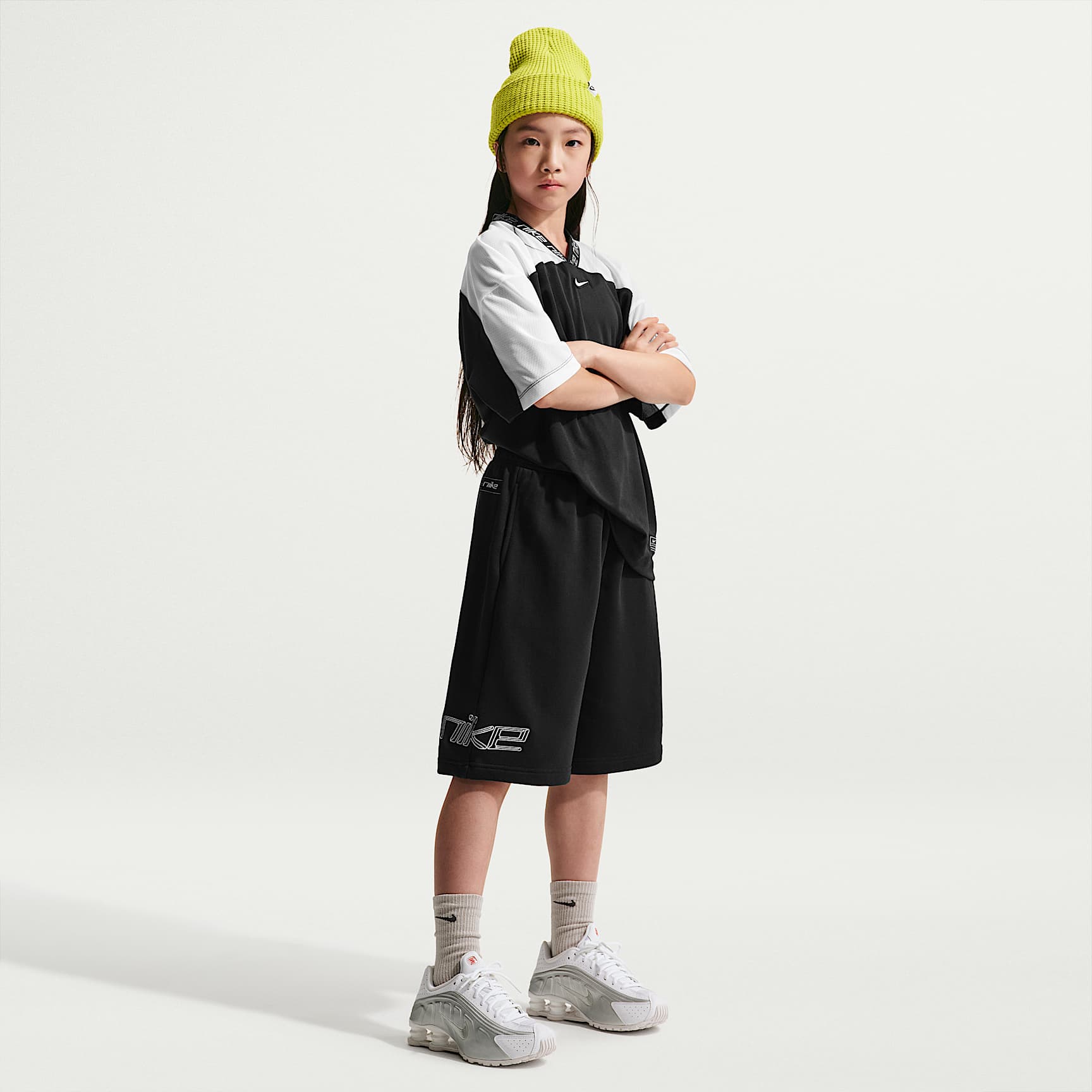 Nike Sportswear Girls' French Terry Shorts