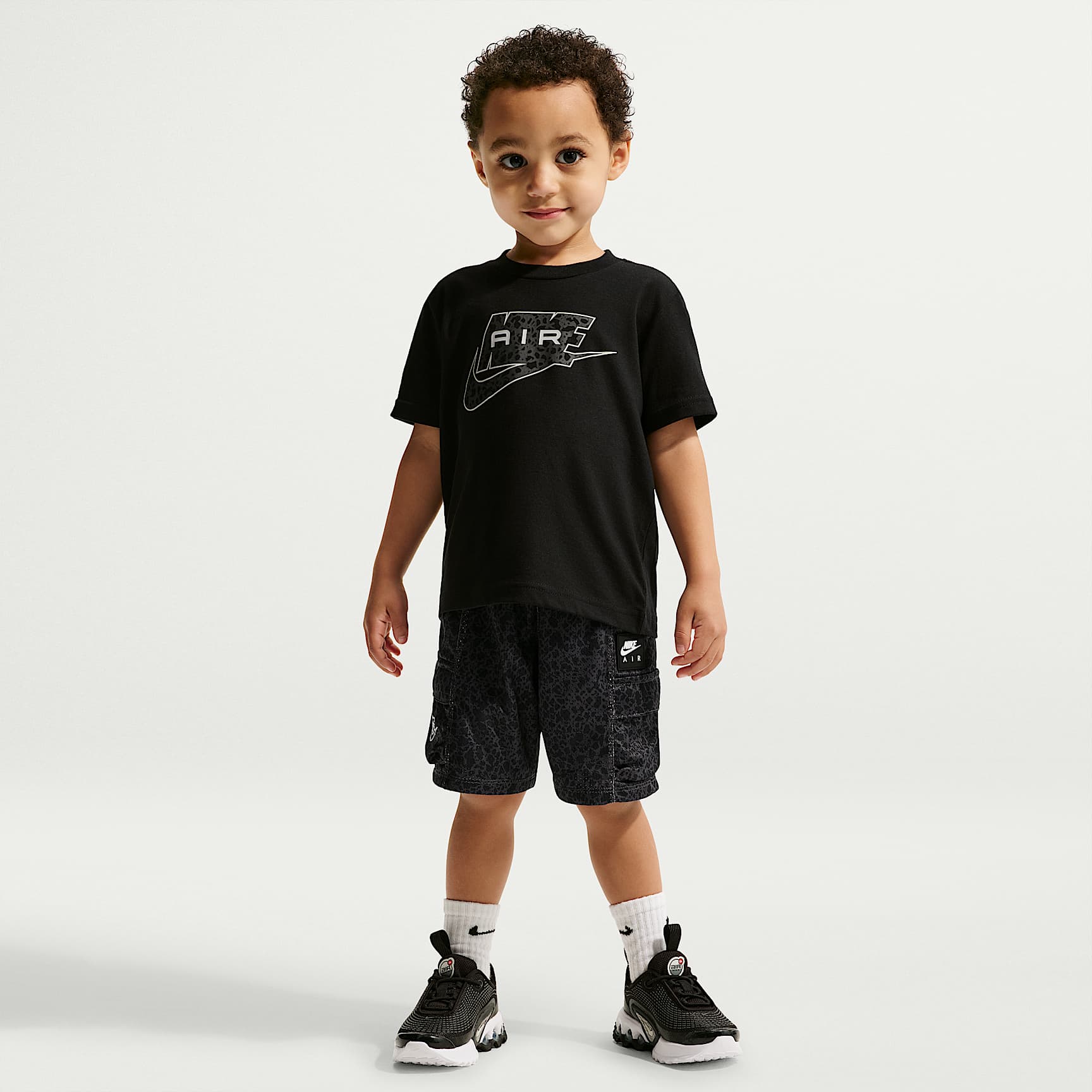 Nike Toddler Dri-FIT 2-Piece Air Printed Cargo Shorts Set