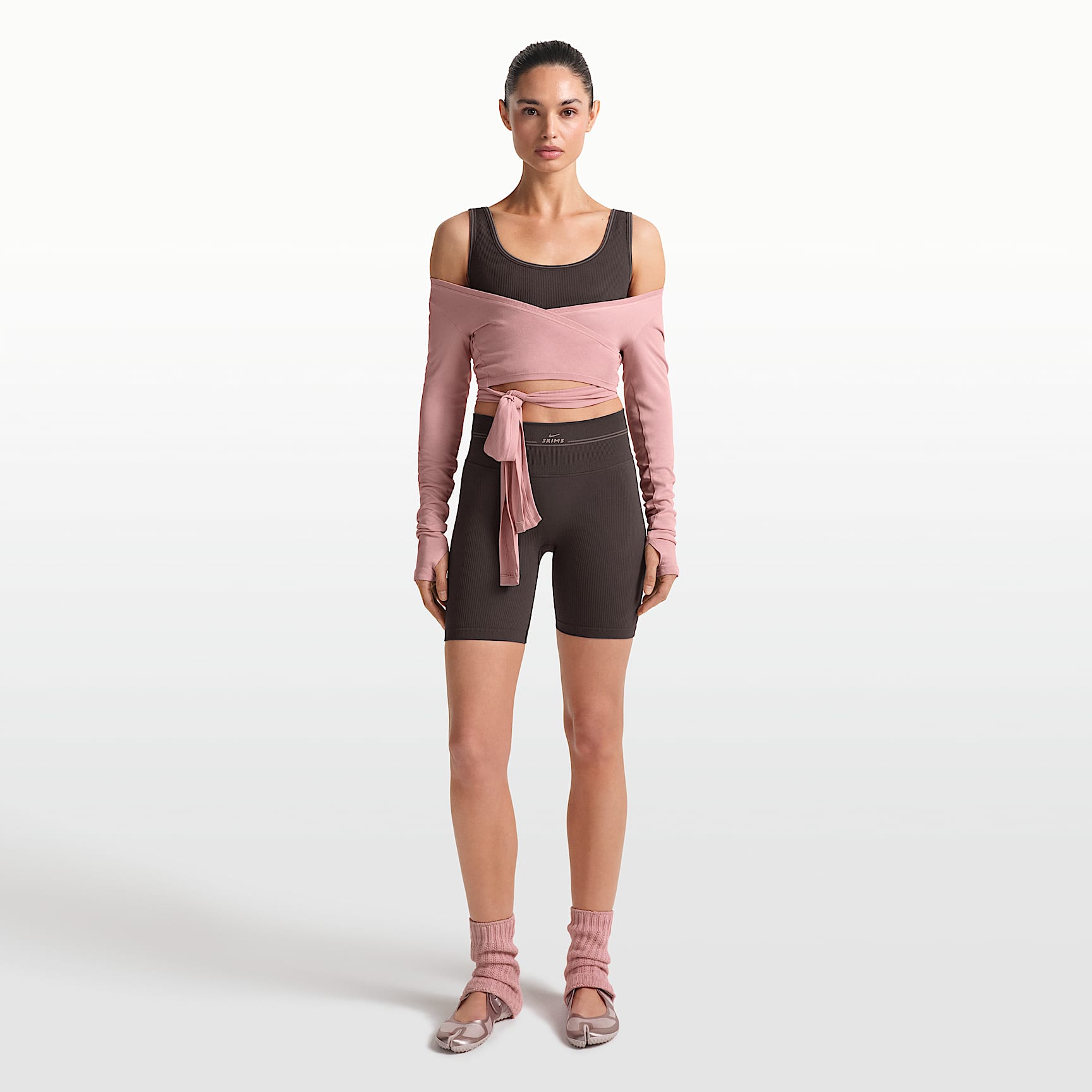 NikeSKIMS Ribbed Seamless Women's 12.5cm (approx.) Shorts