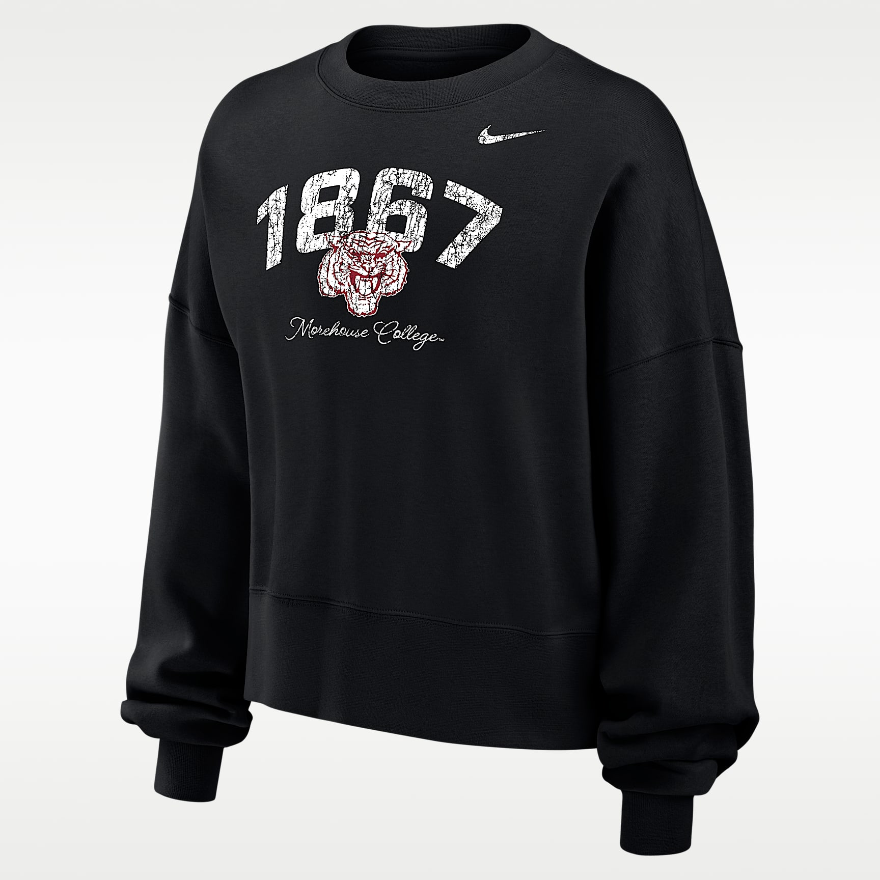 Nike College (Morehouse College) Women's Phoenix Fleece Crew-Neck Sweatshirt