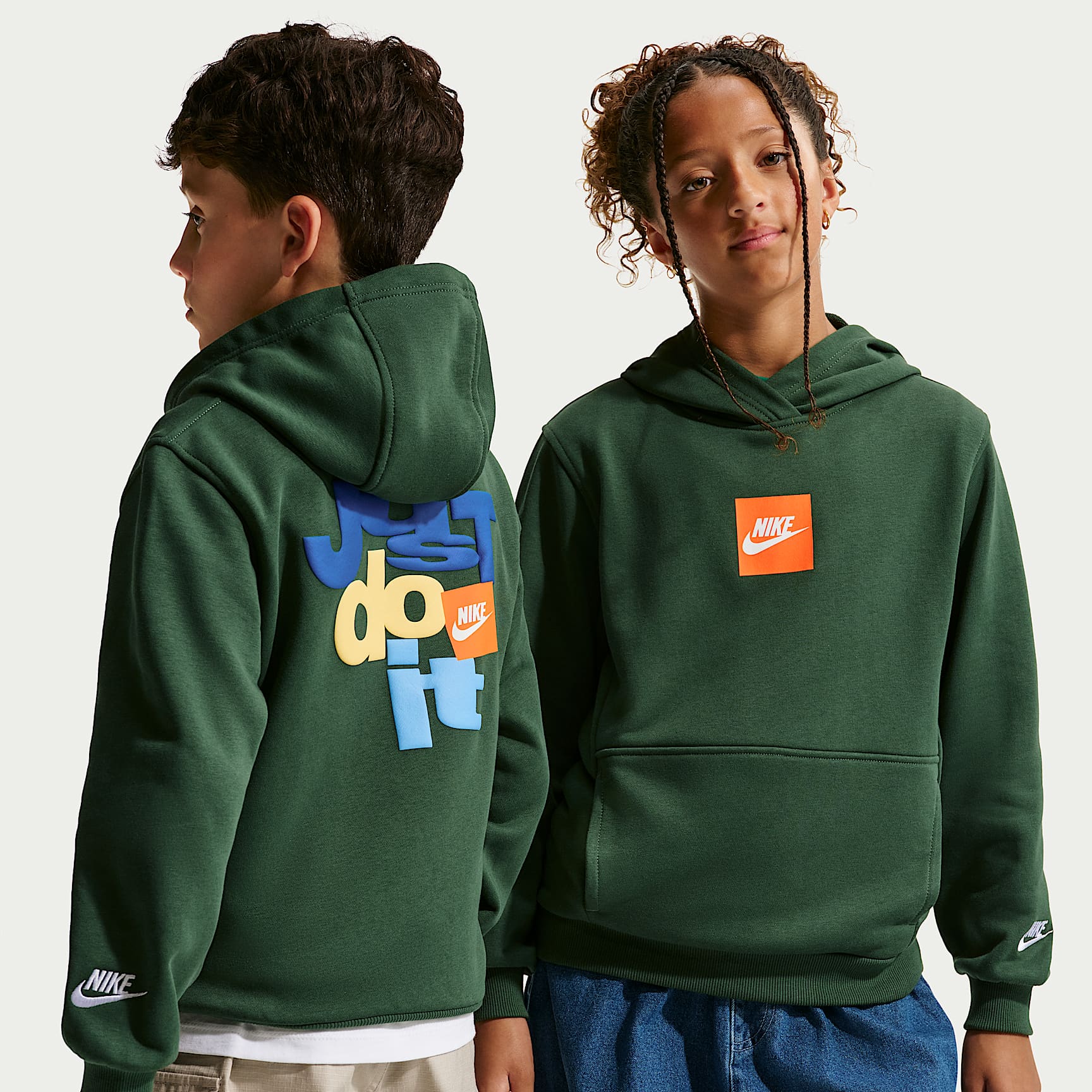 Nike Sportswear Club Big Kids' French Terry Hoodie