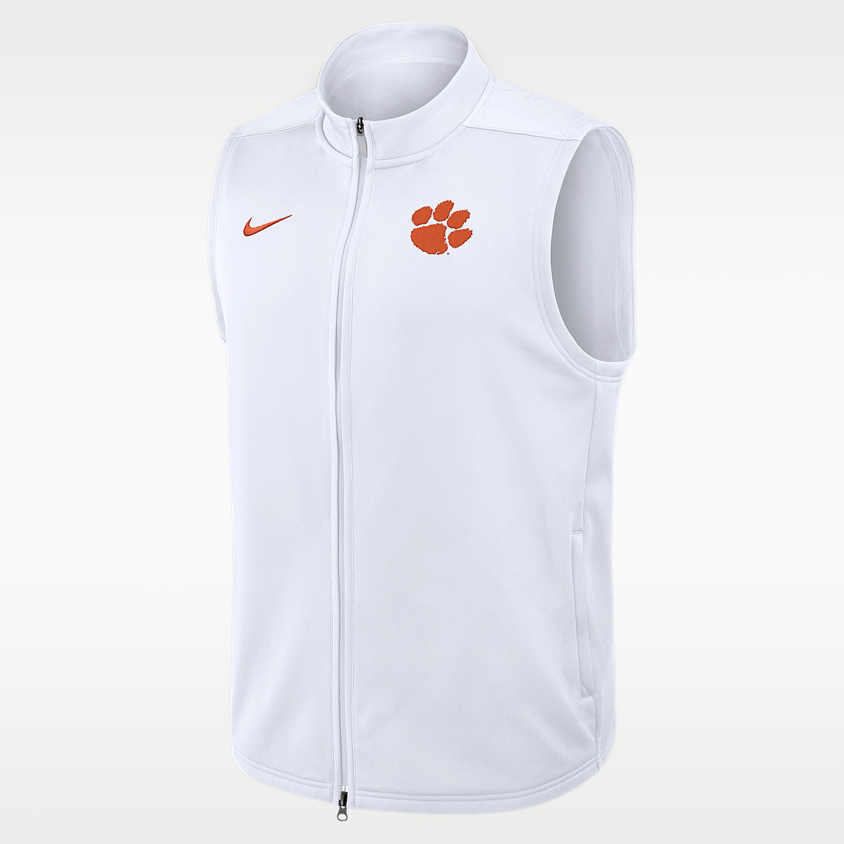 Clemson Primetime Victory Men's Nike Therma-FIT College Full-Zip Vest