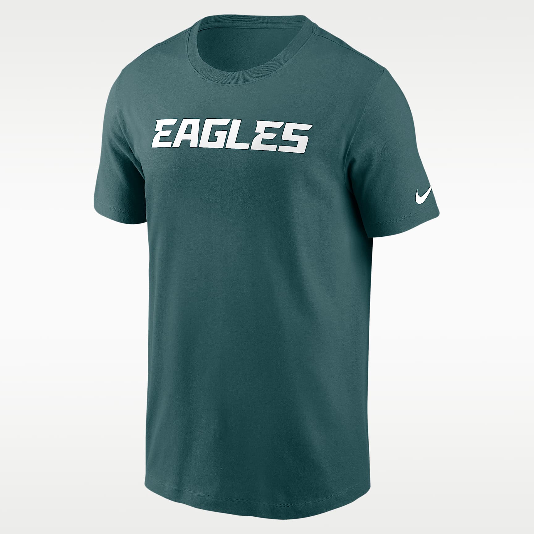 Playera Nike de la NFL para hombre Philadelphia Eagles Primetime Wordmark Essential
