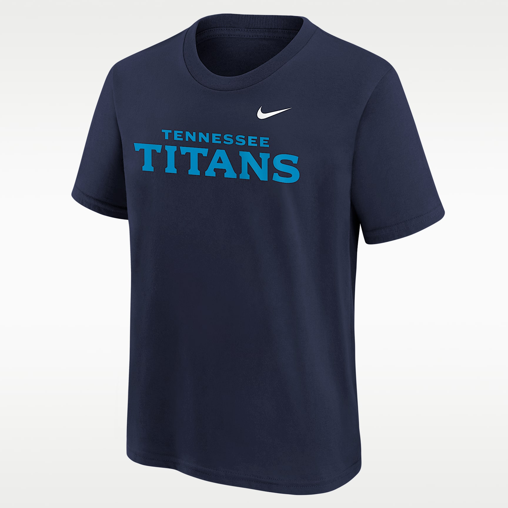 Playera Nike de la NFL para niños talla grande Tennessee Titans