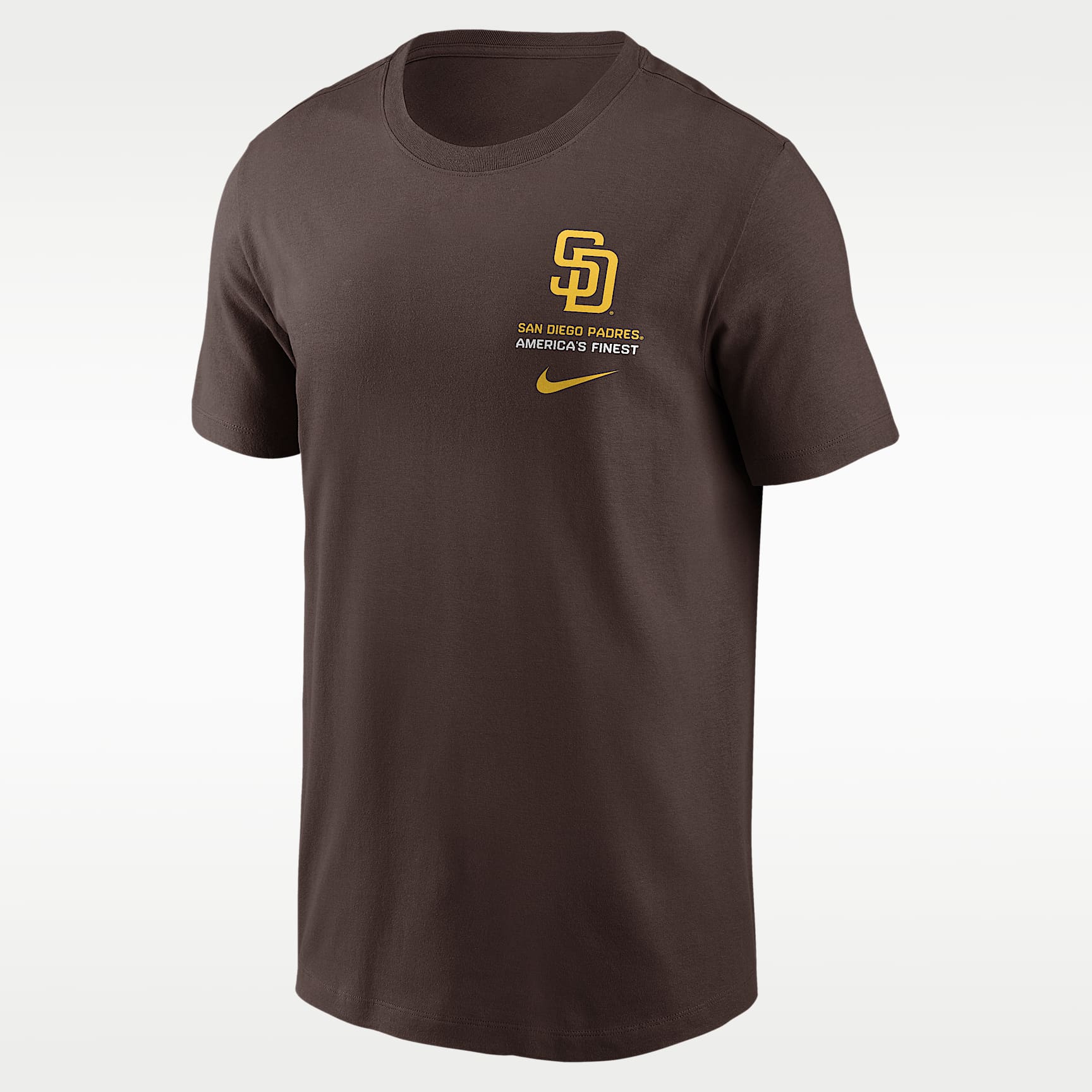 San Diego Padres 2-Hit Men's Nike MLB T-Shirt