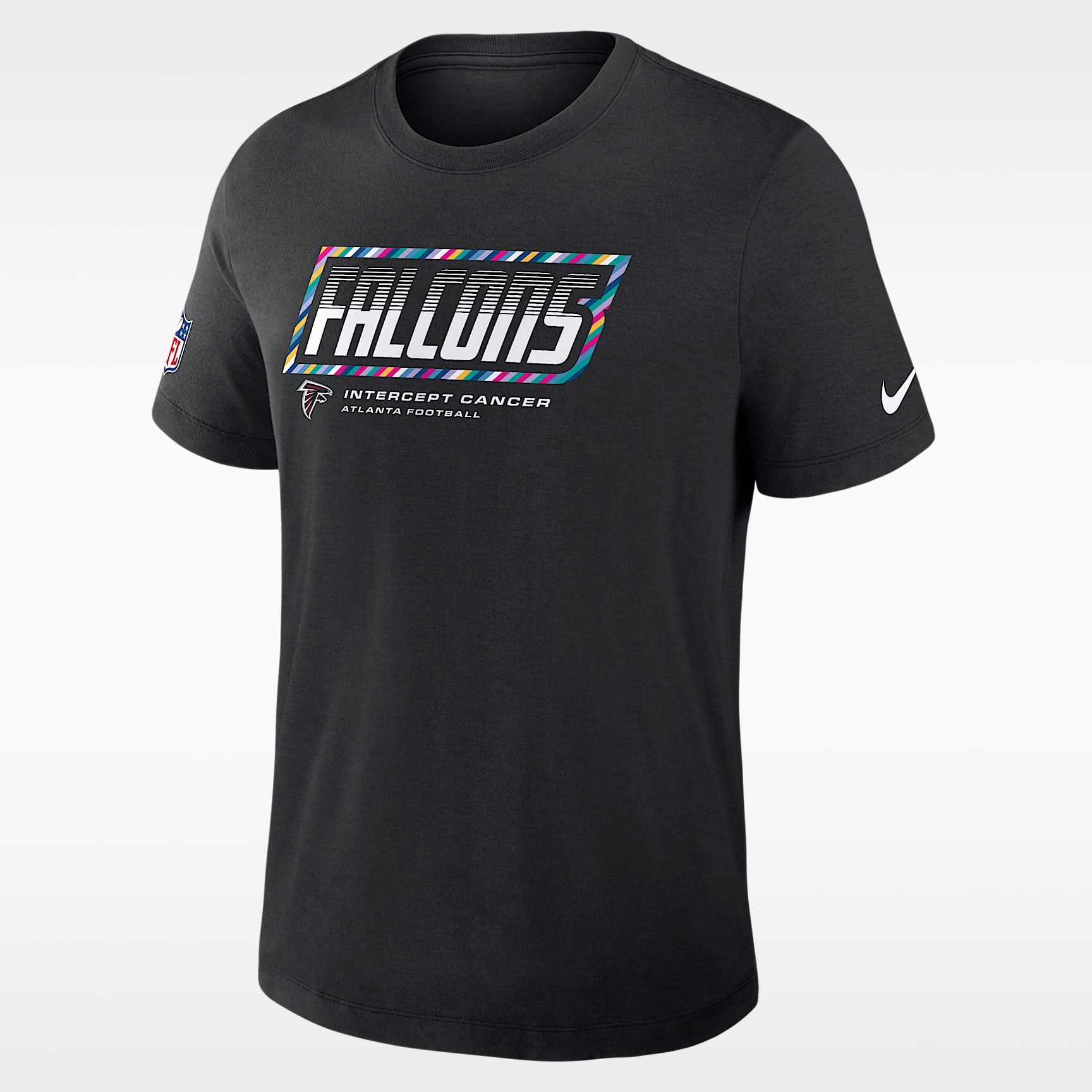 Atlanta Falcons Crucial Catch Sideline Men's Nike Dri-FIT NFL T-Shirt