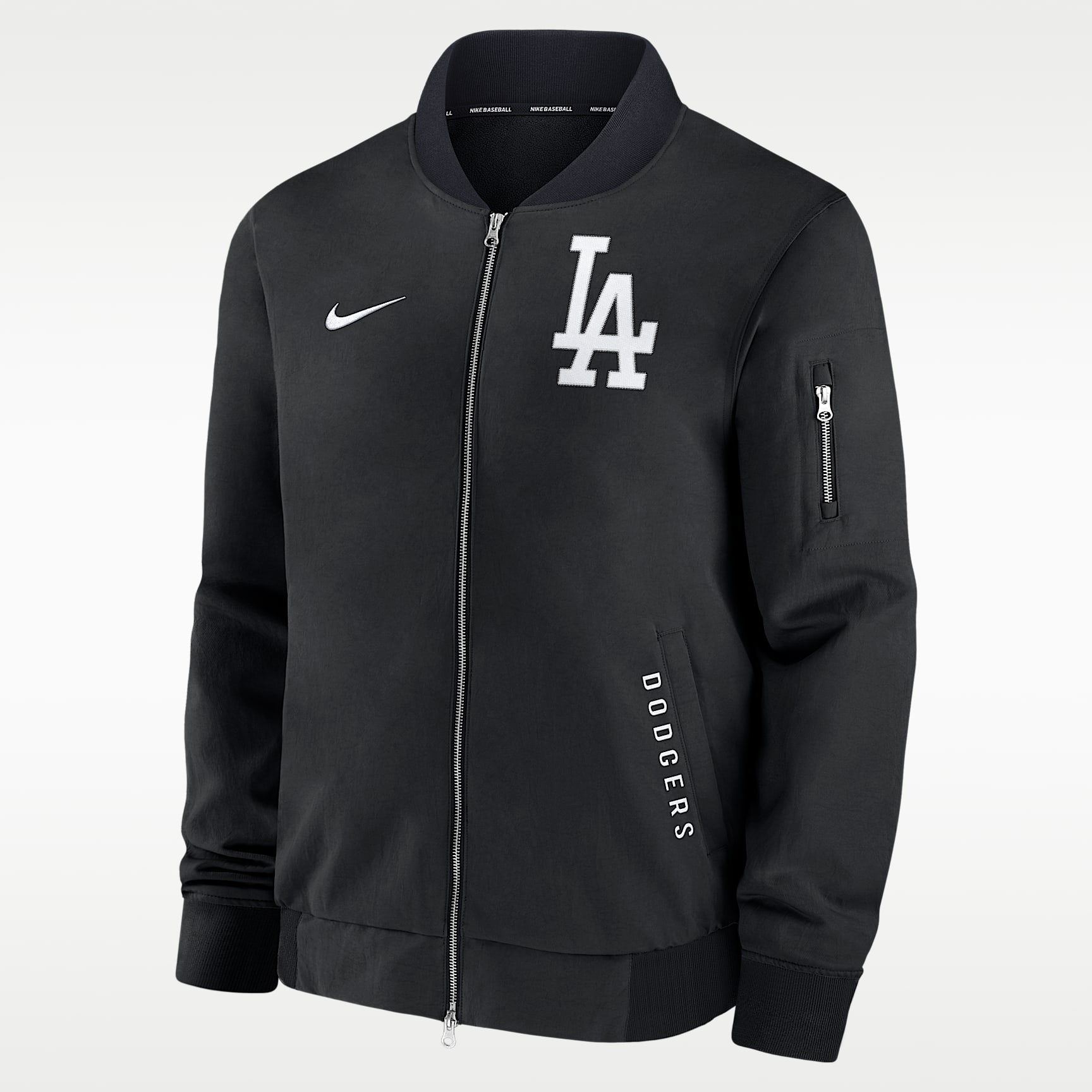 ロサンゼルス ドジャース オーセンティック コレクション ダグアウト メンズ ナイキ MLB フルジップ ボンバージャケット
