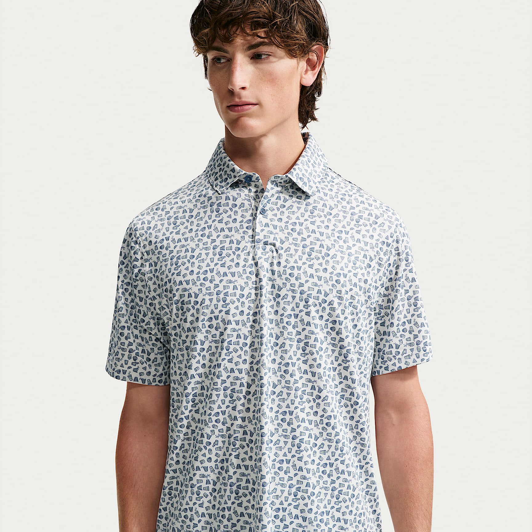 Nike Velocity Men's Dri-FIT Micro-Print Golf Polo