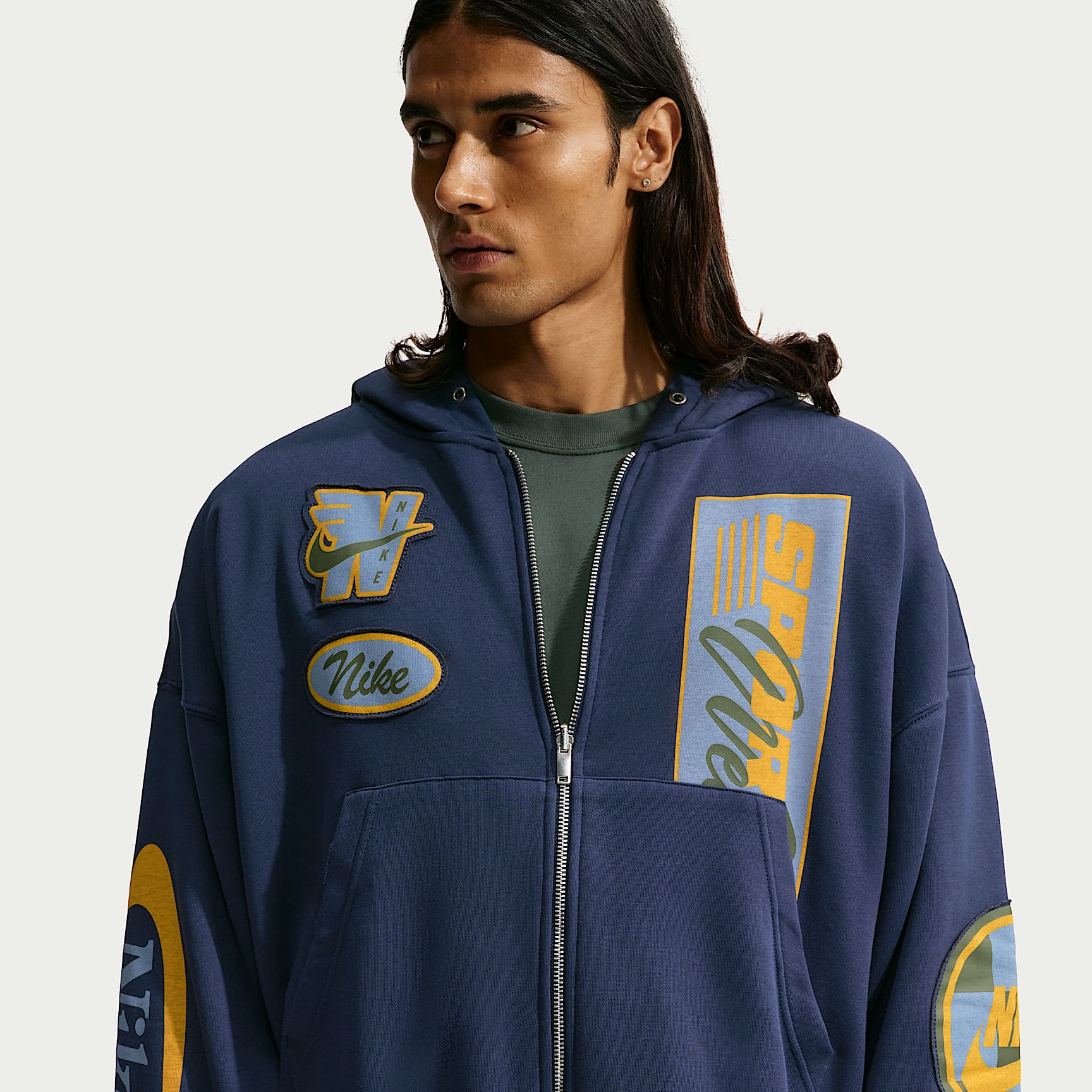 Nike Sportswear Club Men's Full-Zip Fleece Hoodie