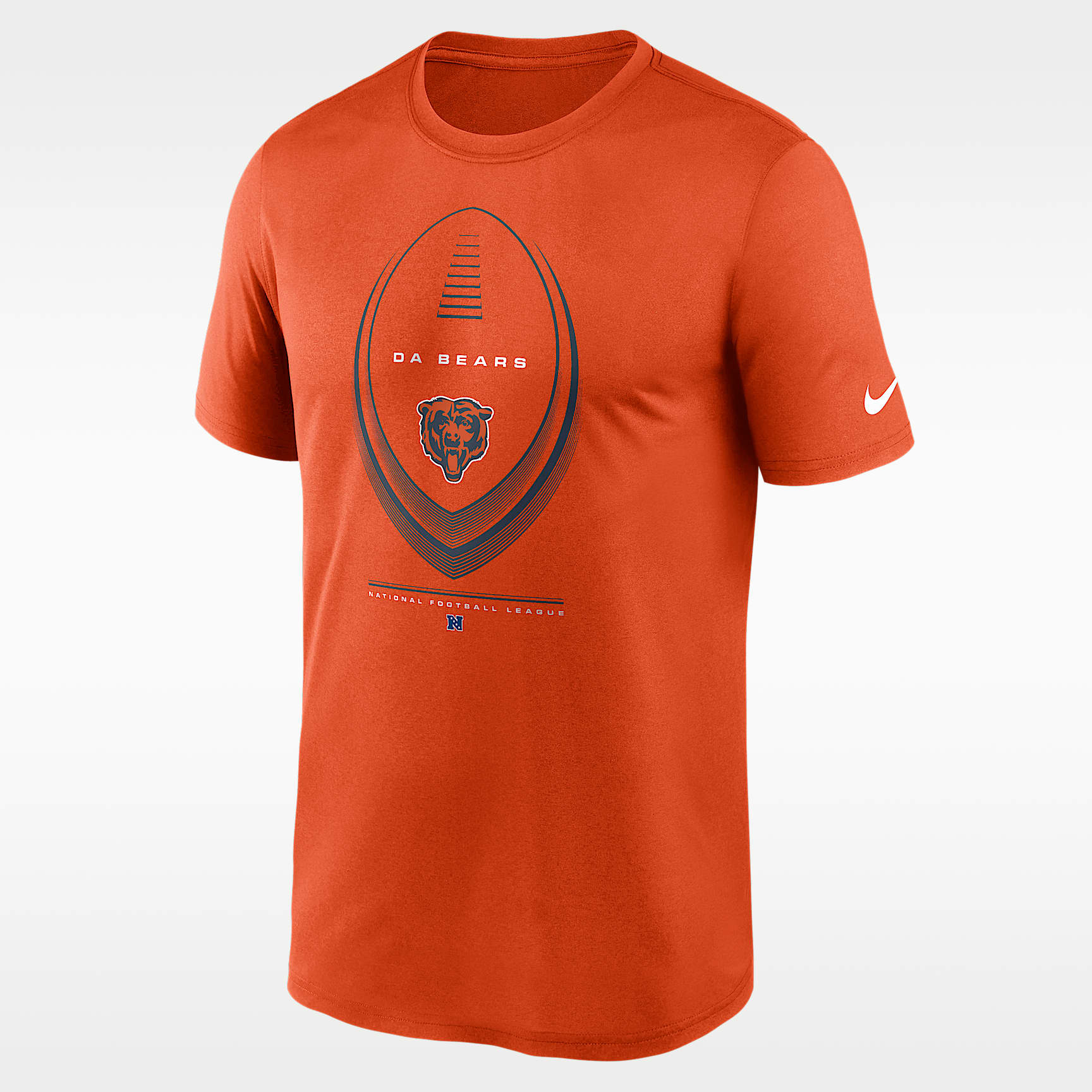 Playera Nike Dri-FIT de la NFL para hombre Chicago Bears Legend Icon