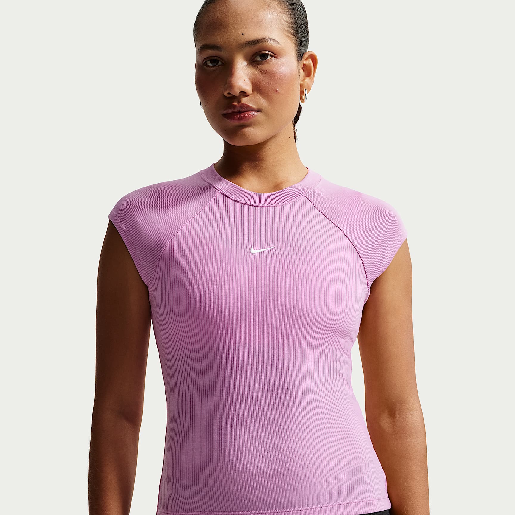 Nike Sportswear Chill Knit Women's Tight Short-Sleeve Ribbed Top