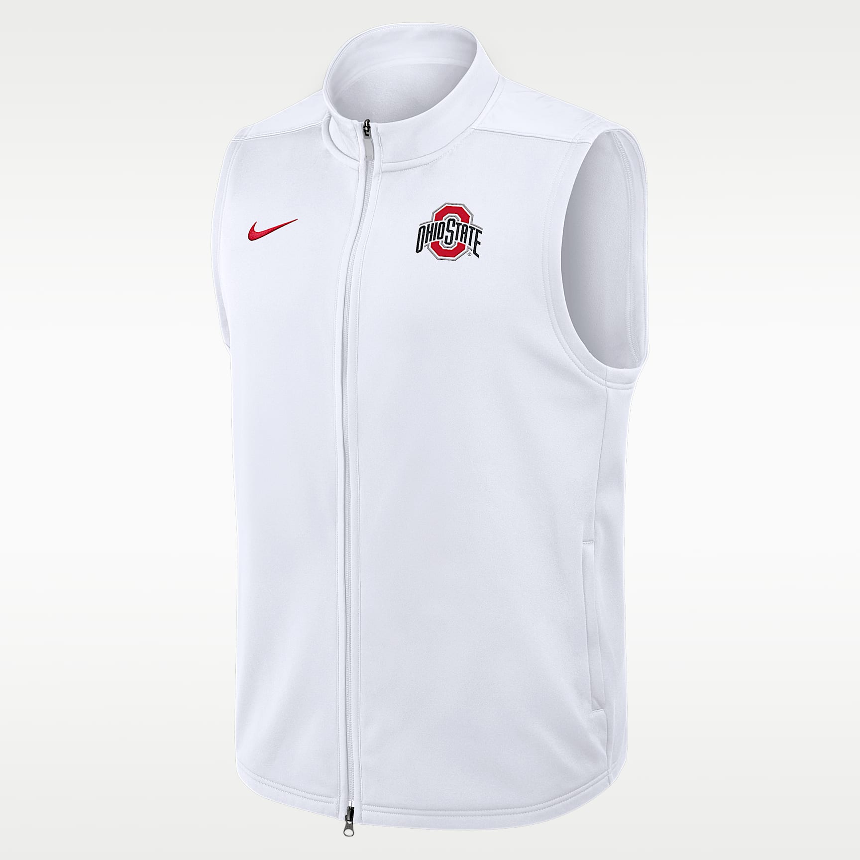 Ohio State Primetime Victory Men's Nike Therma-FIT College Full-Zip Vest