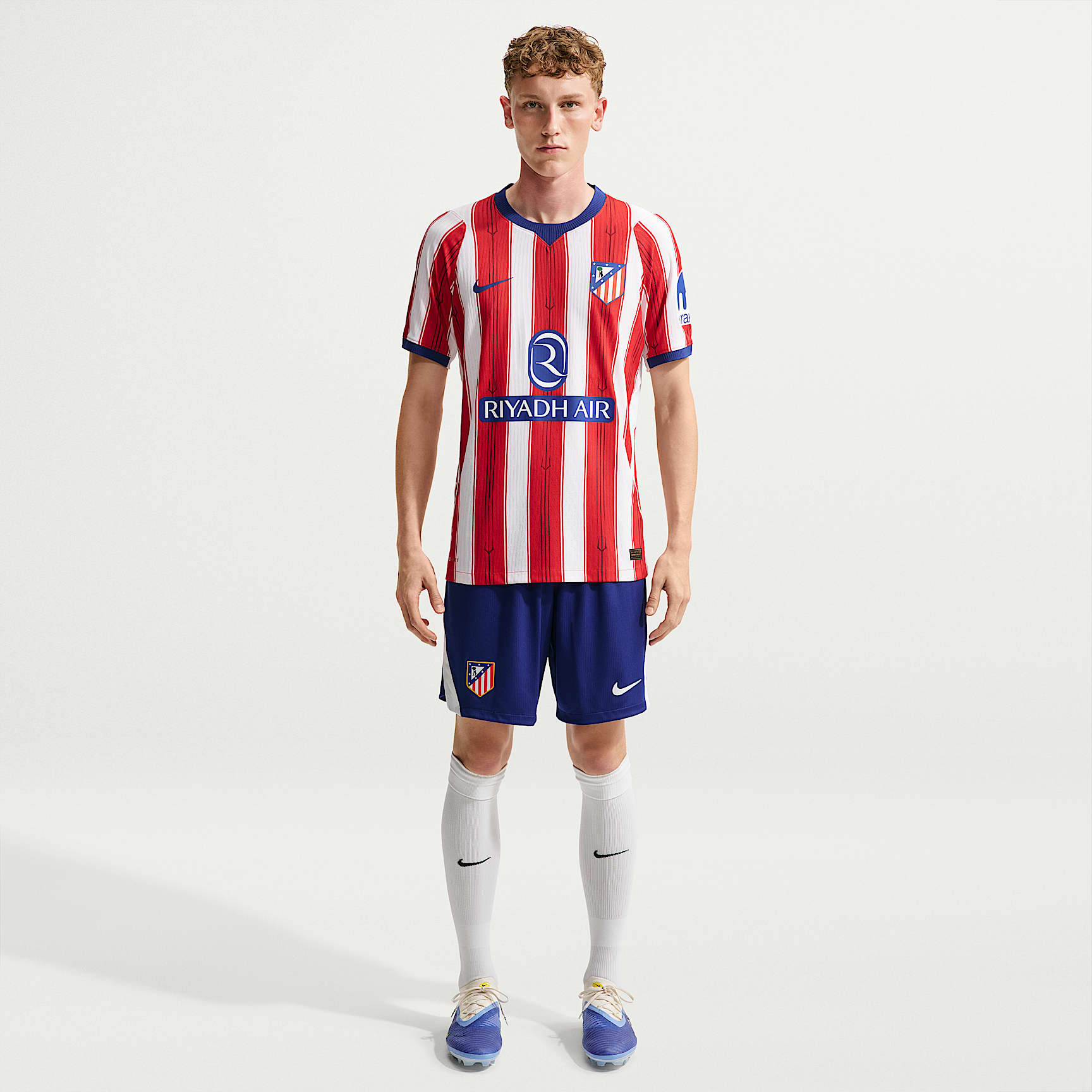 Atlético de Madrid 2026/27 Stadium Home Nike Dri-FIT-replikafodboldshorts til mænd