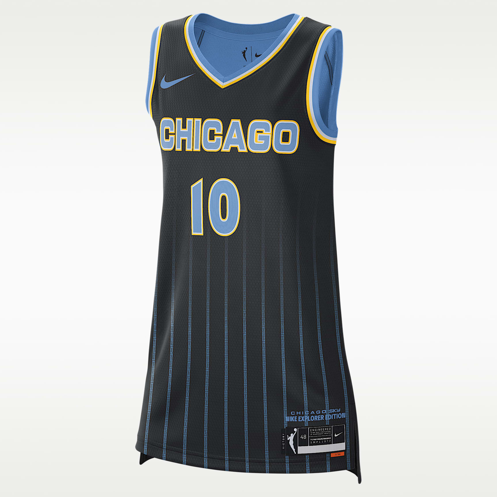 Jersey Nike Dri-FIT de la WNBA Victory Chicago Sky Explorer Edition