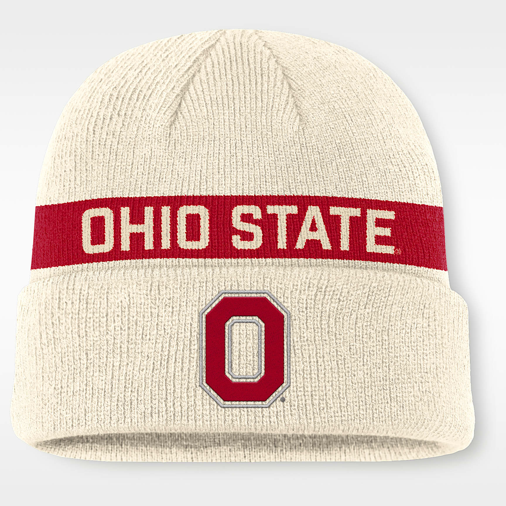 Ohio State Primetime Peak Utility Men's Nike College Cuffed Beanie