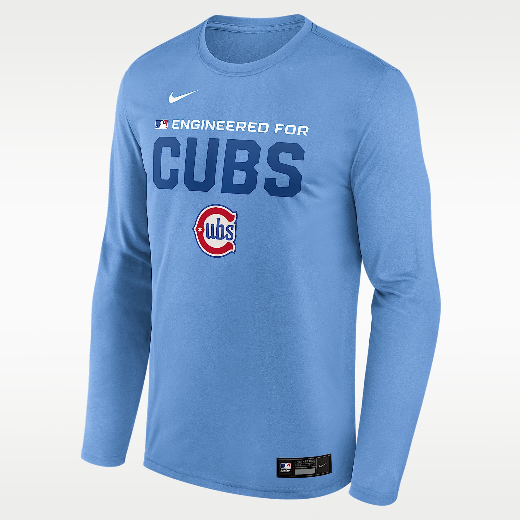 Chicago Cubs Authentic Collection Team Issue Men's Nike Dri-FIT MLB Long-Sleeve T-Shirt