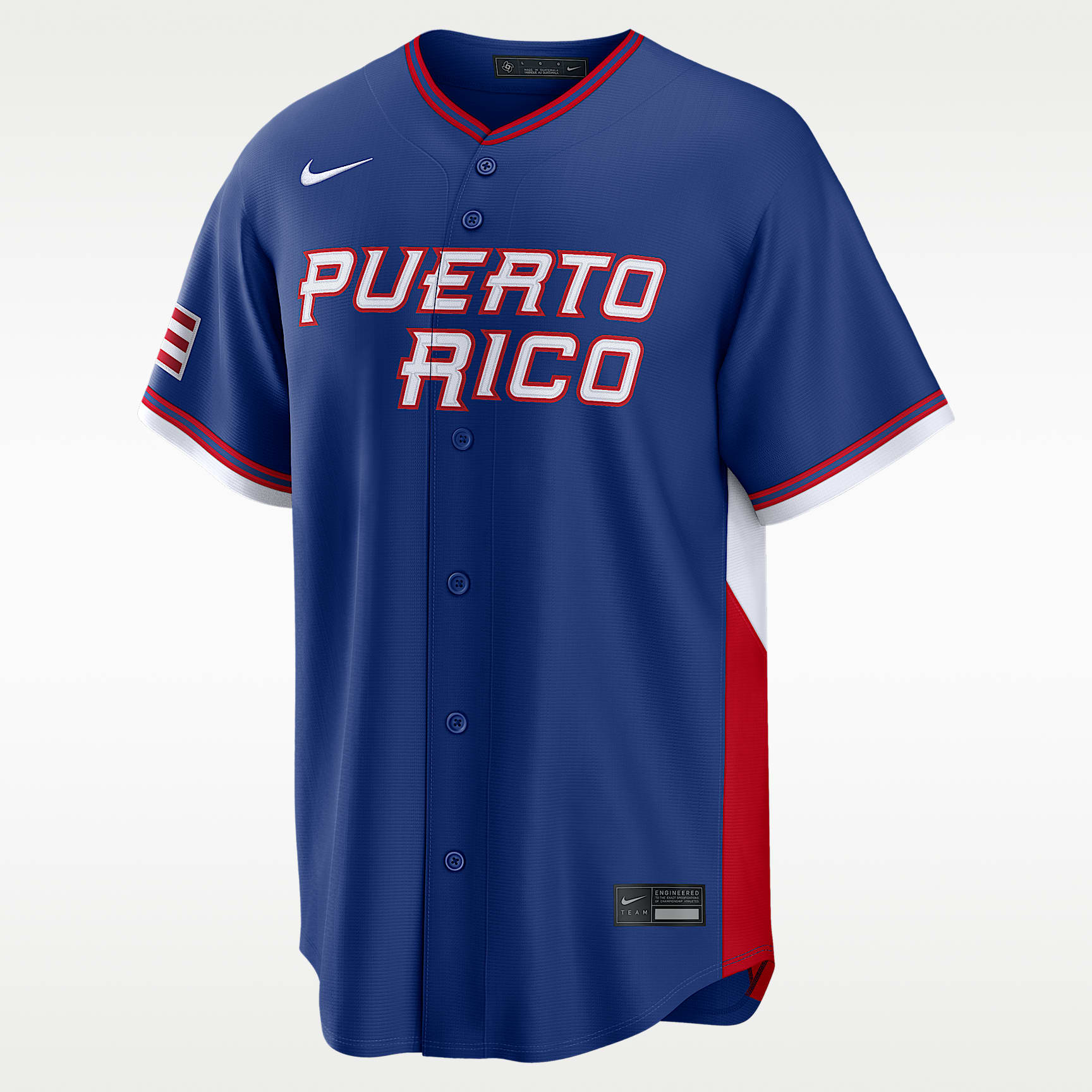 Jersey Nike Stadium para hombre Javier Báez Puerto Rico National Baseball Team 2026 World Baseball Classic