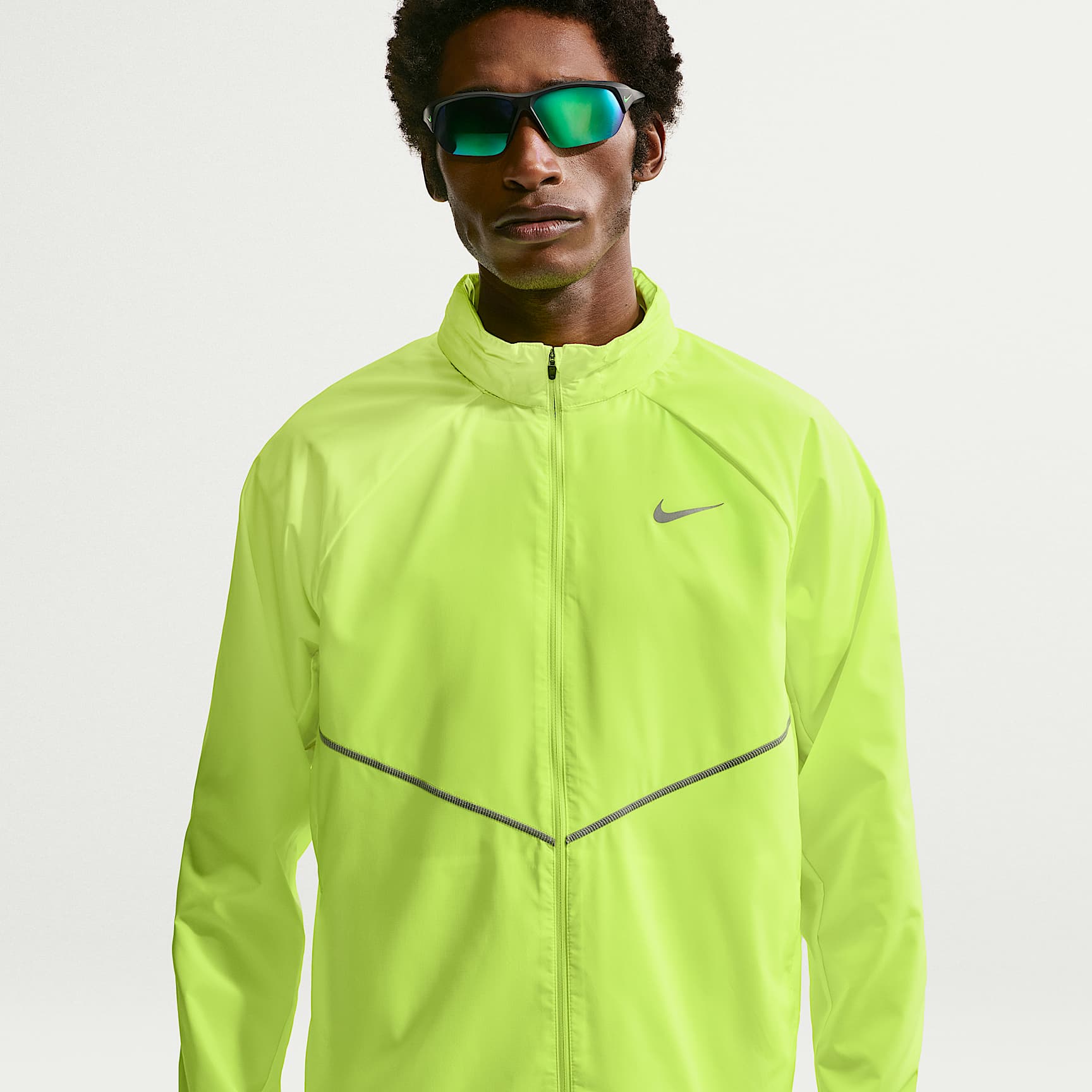 Giacca da running con protezione UV Repel Nike Miler – Uomo
