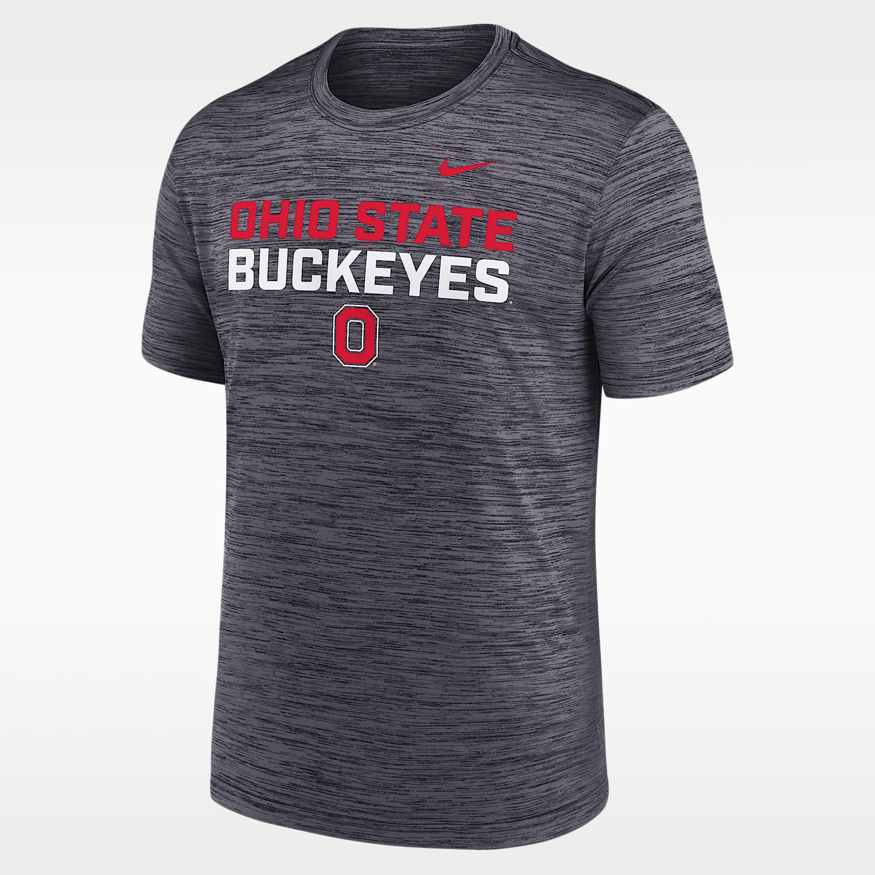 Ohio State Campus Center Stack Velocity Men's Nike Dri-FIT College T-Shirt