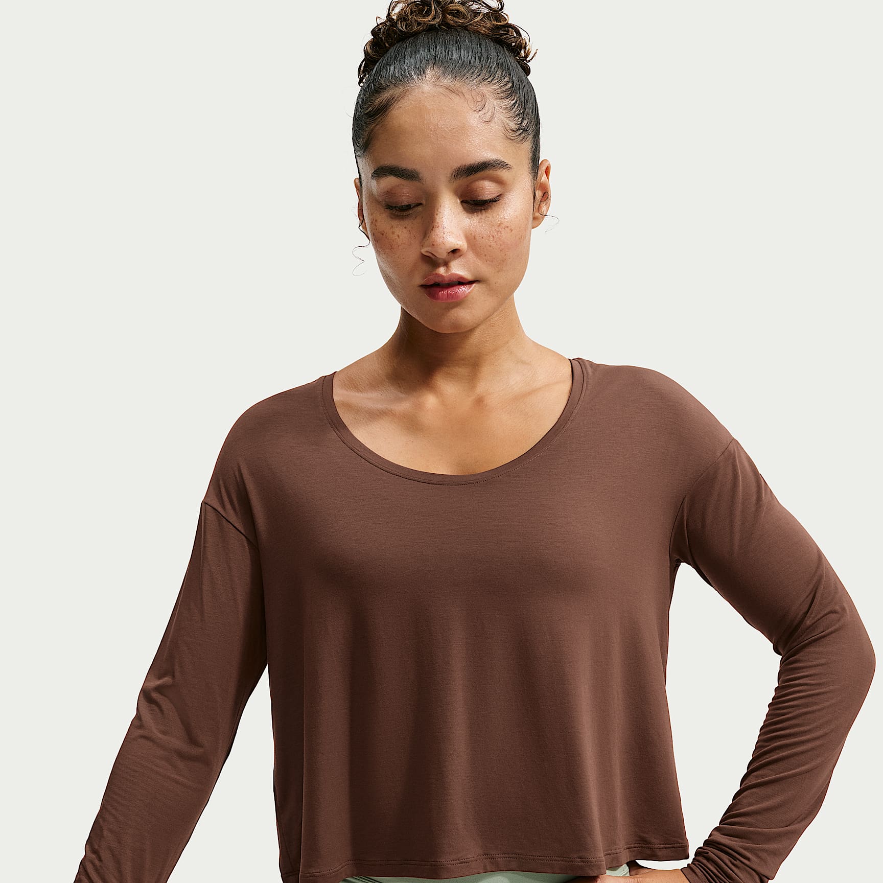 Maglia a manica lunga Dri-FIT Nike Zenvy – Donna