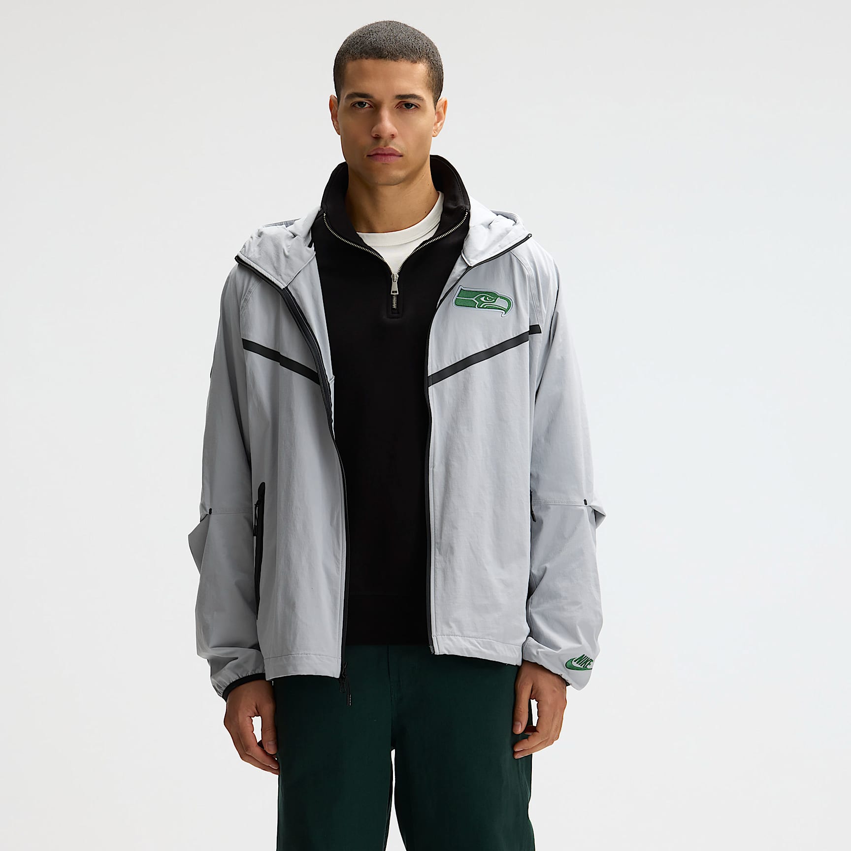 Seattle Seahawks Rivalries Collection Tech Men's Nike NFL Full-Zip Jacket