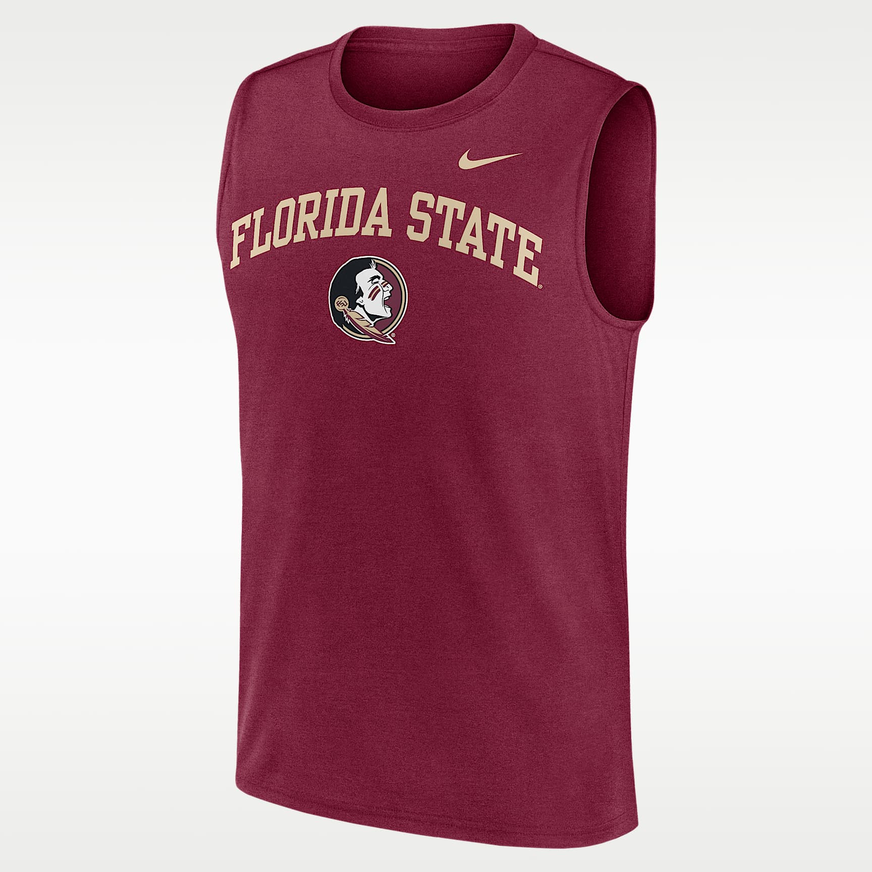 Florida State Primetime Arch Legend Men's Nike Dri-FIT College Muscle Tank Top