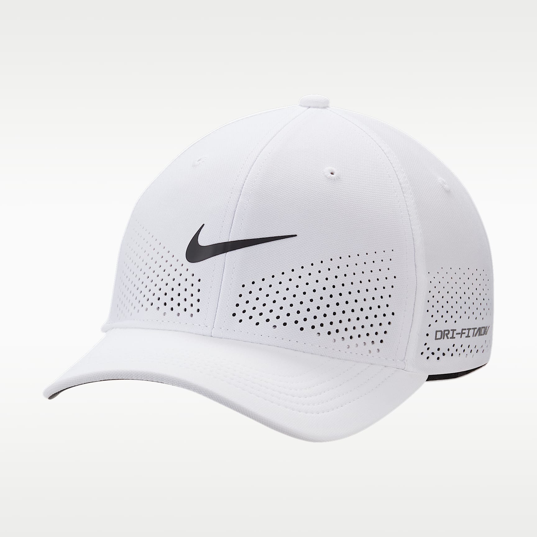 Gorra SwooshFlex estructurada Nike Dri-FIT ADV Rise