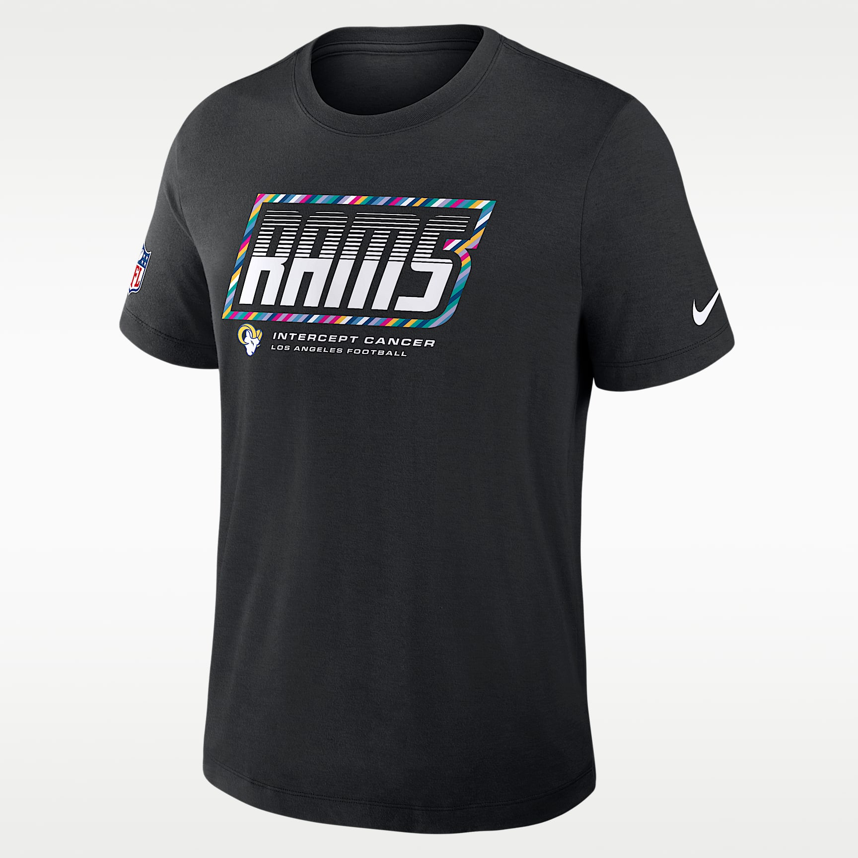 Los Angeles Rams Crucial Catch Sideline Men's Nike Dri-FIT NFL T-Shirt