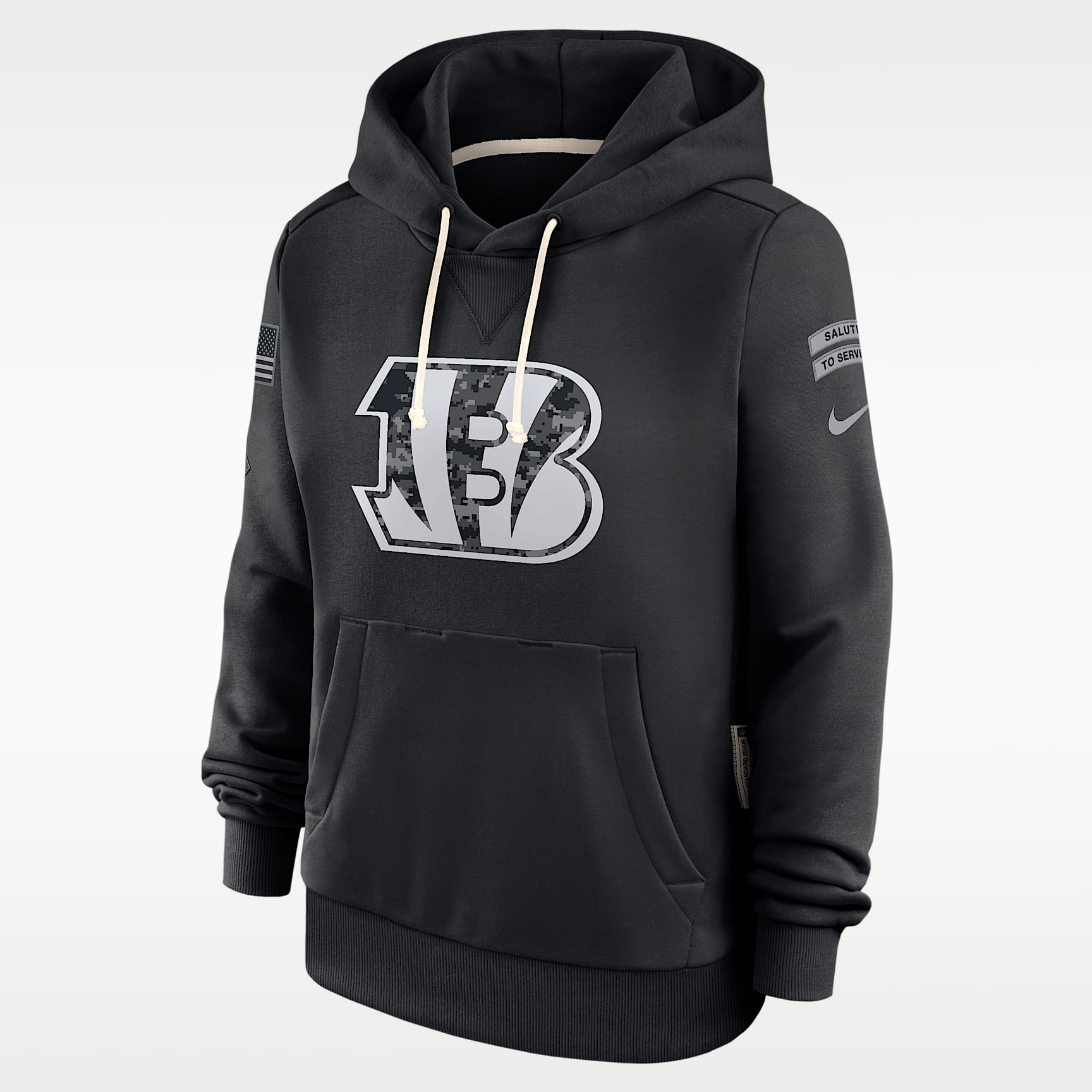 Cincinnati Bengals Salute to Service Sideline Women's Nike Dri-FIT NFL Pullover Hoodie