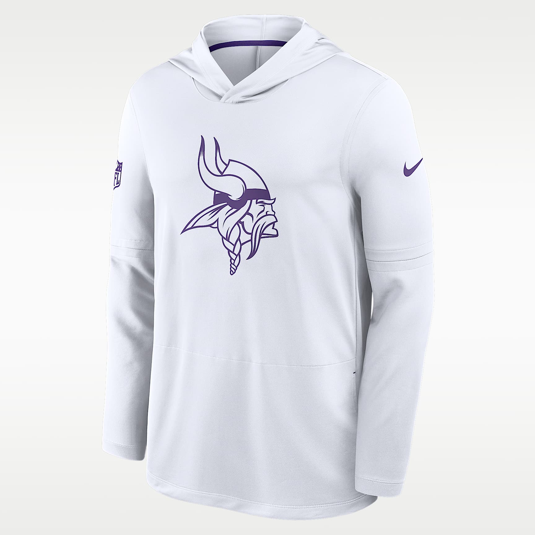 Minnesota Vikings Alt Men's Nike Dri-FIT NFL Long-Sleeve Hooded Top