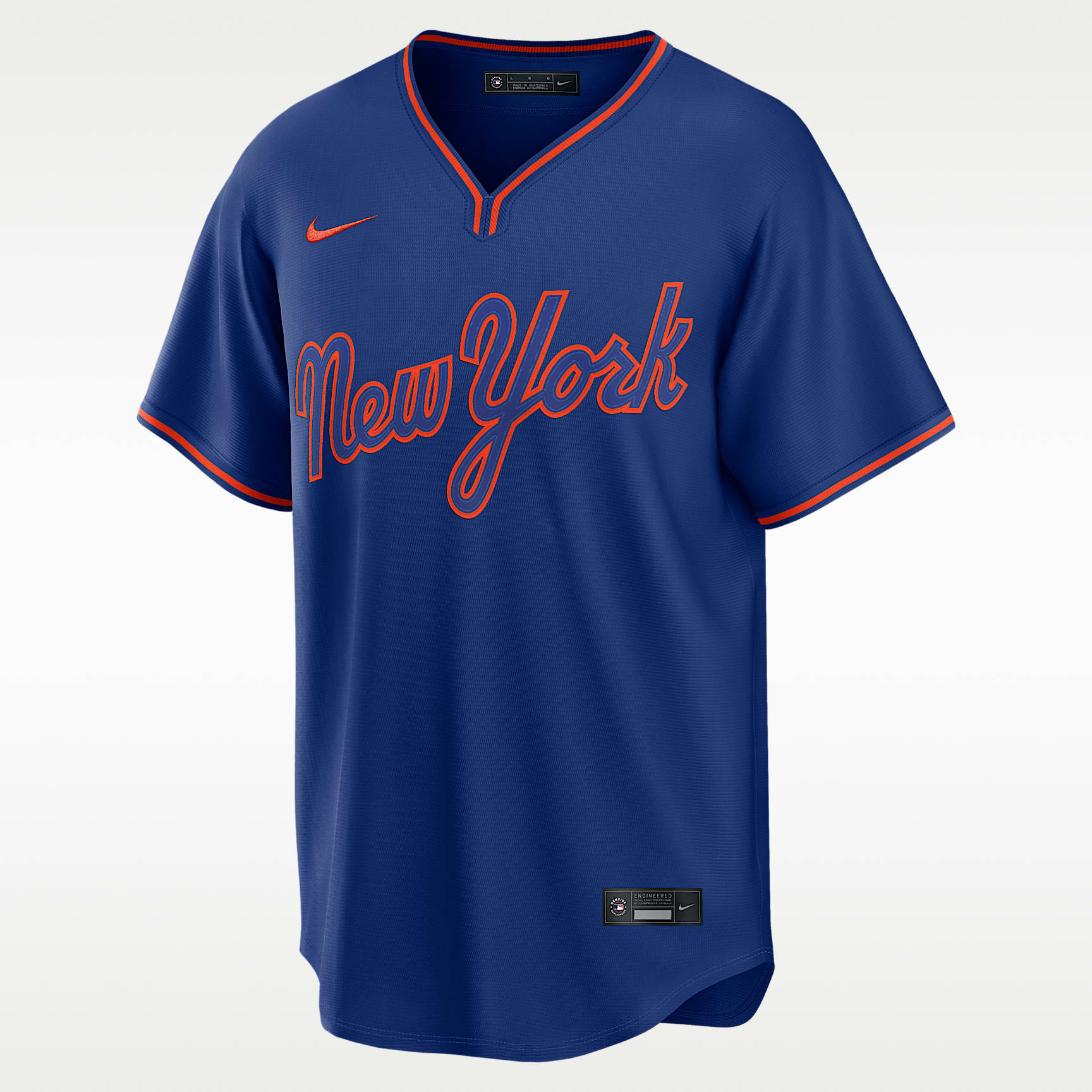 Francisco Lindor New York Mets Men's Nike MLB Replica Jersey