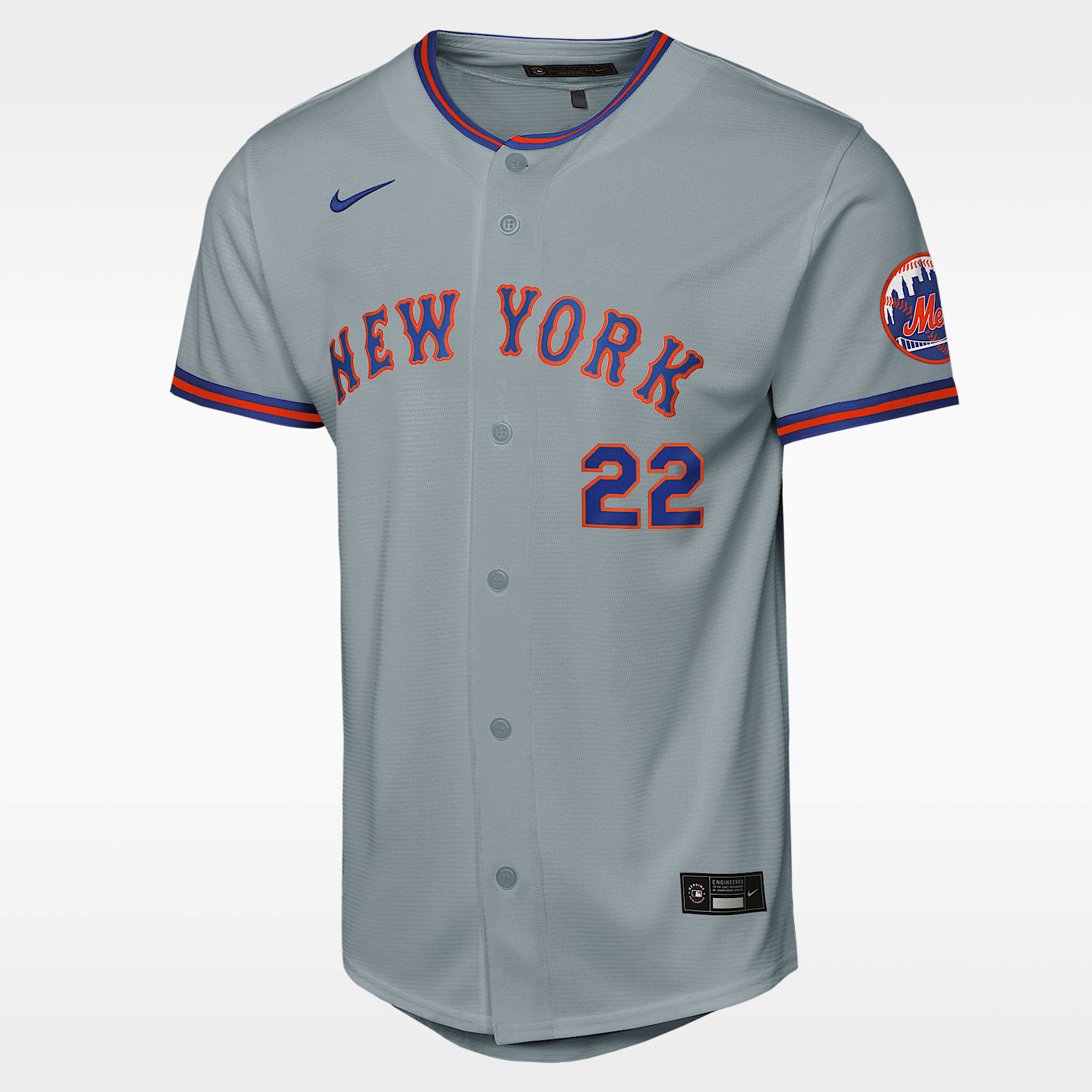 Jersey Nike de la MLB Stadium para niños talla grande Juan Soto New York Mets