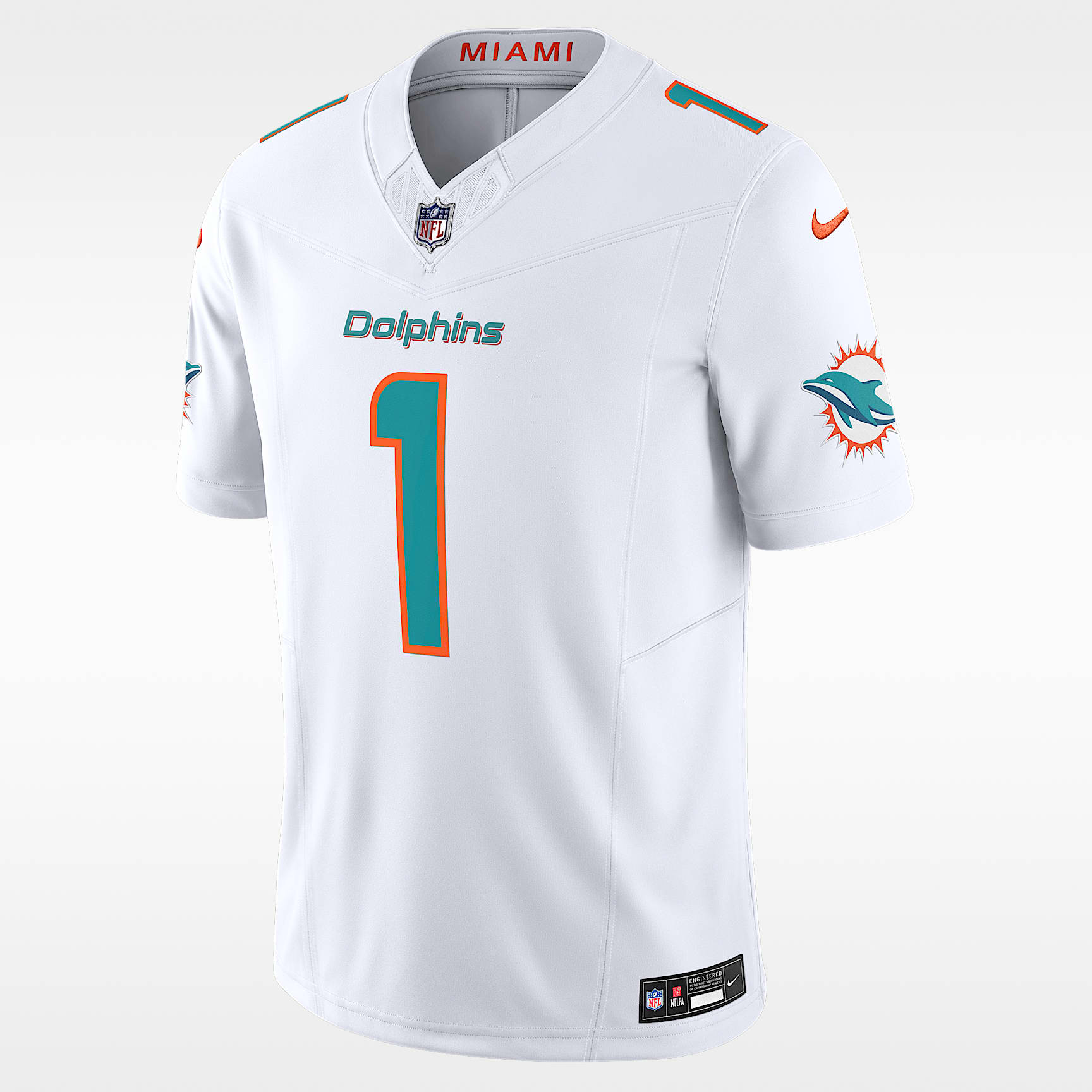 Jersey de fútbol americano Nike Dri-FIT de la NFL Limited para hombre Tua Tagovailoa Miami Dolphins