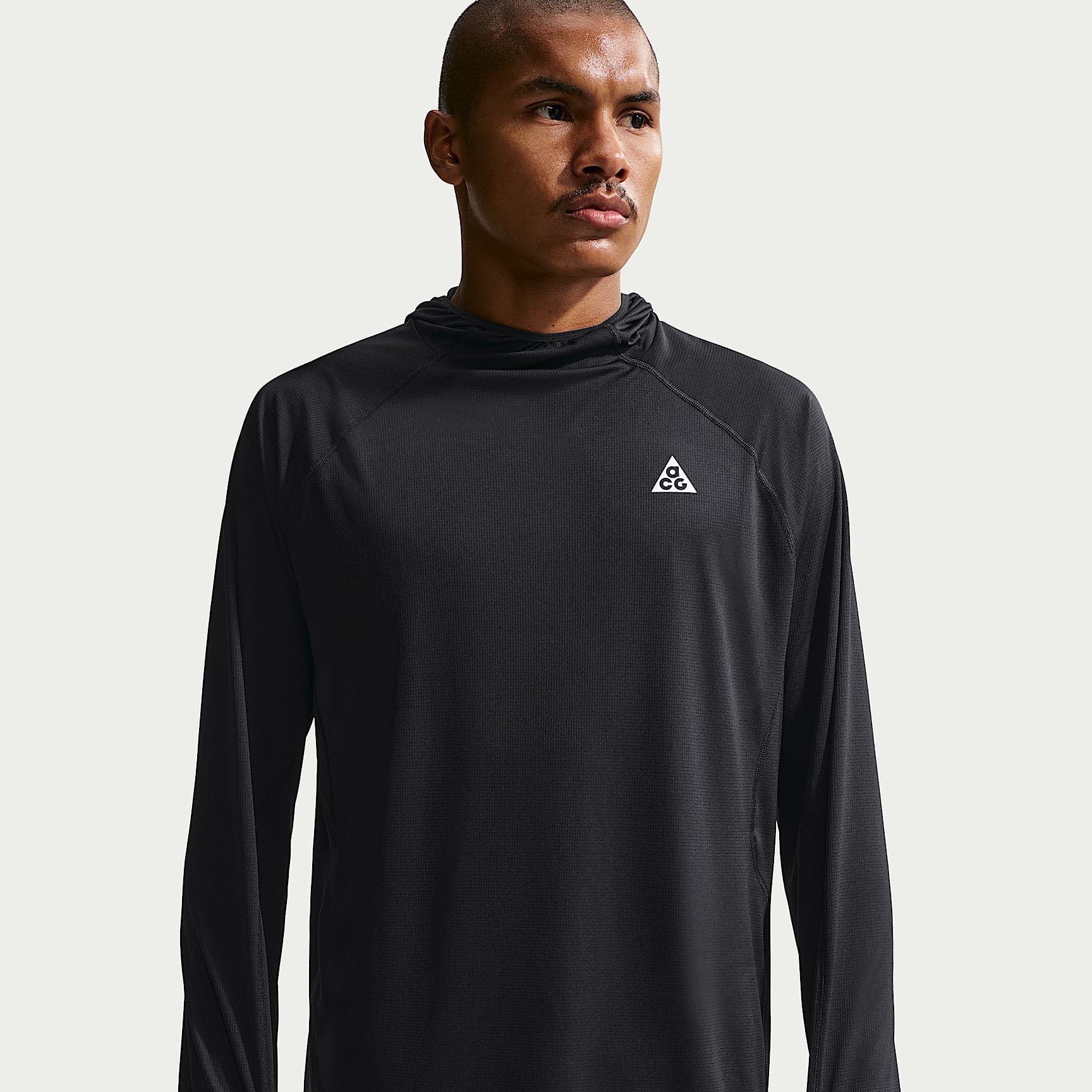 Nike ACG "Solar Chase" Men's Dri-FIT UV Protection Hooded Trail Running Top