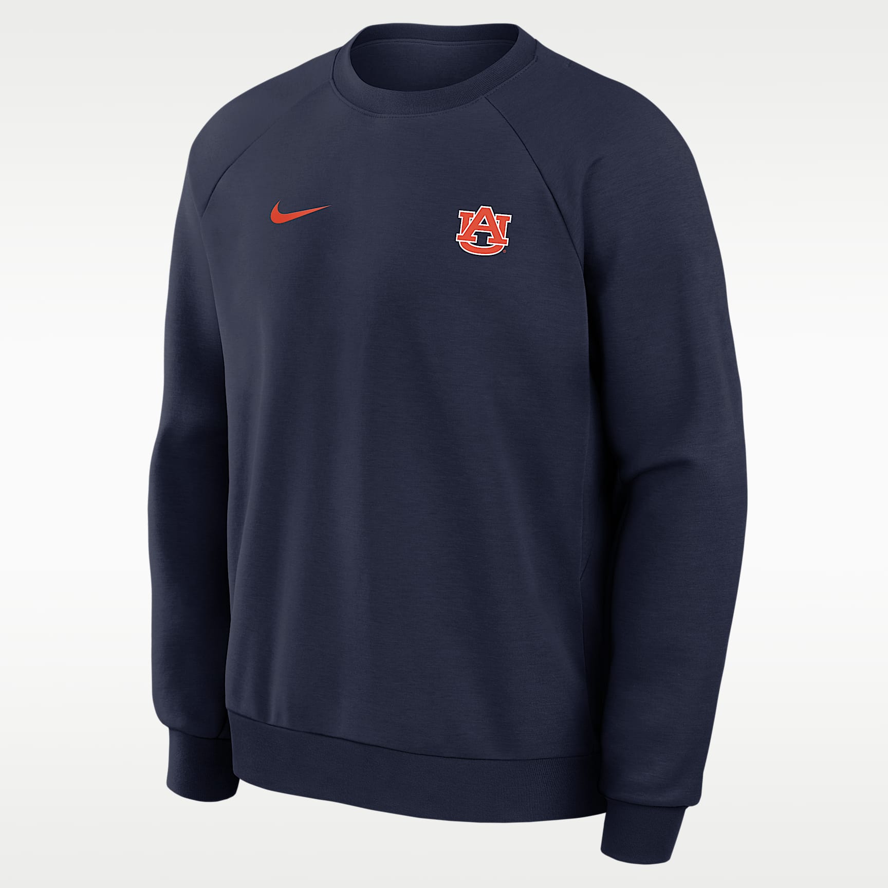 Auburn Premium Performance Men's Nike Dri-FIT College Pullover Crew