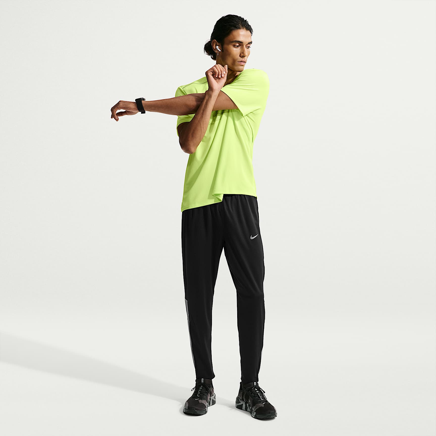Calças de running em malha Nike Miler Winterized Dri-FIT para homem