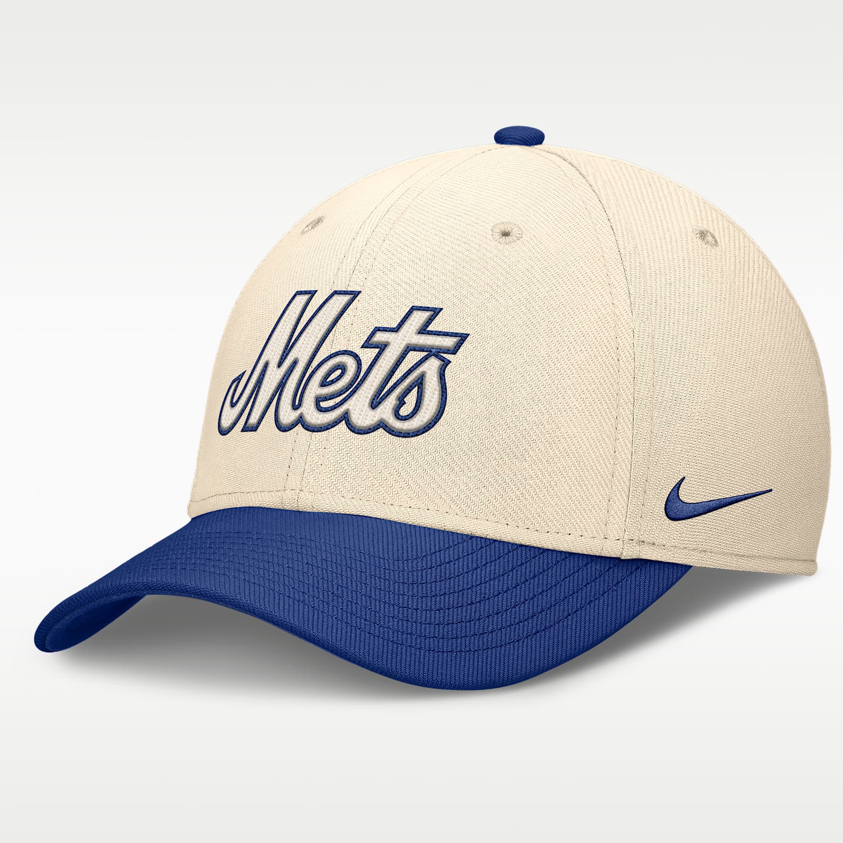 New York Mets Statement Rise Swoosh Men's Nike Dri-FIT MLB Hat