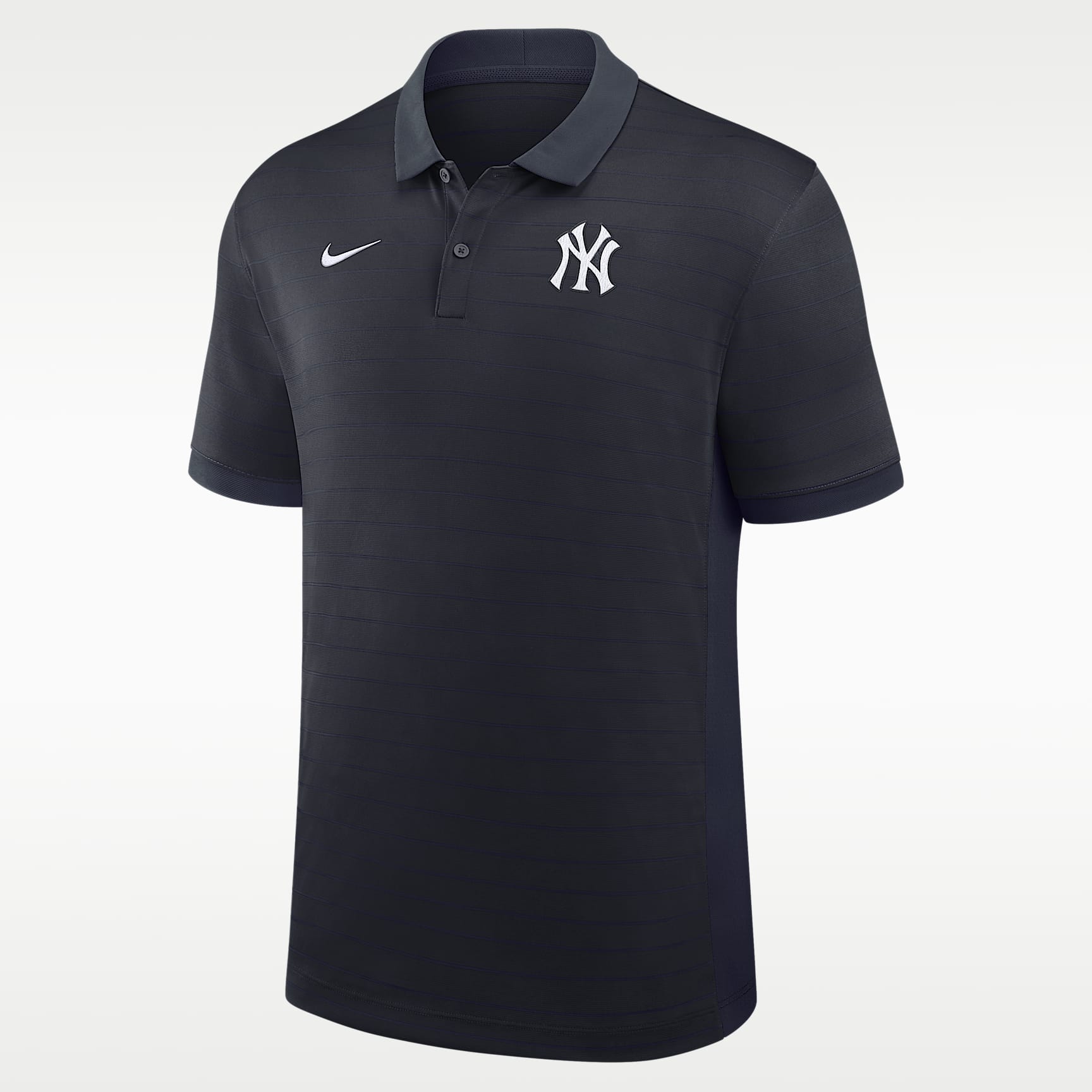 New York Yankees Authentic Collection Striped Victory Men's Nike Dri-FIT MLB Polo