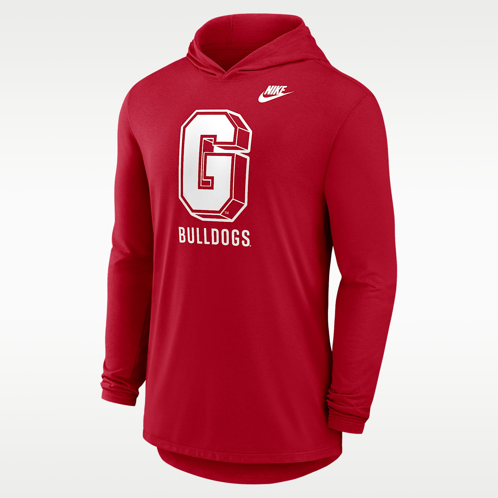 Georgia Legacy Men's Nike Dri-FIT College Long-Sleeve Hooded T-Shirt