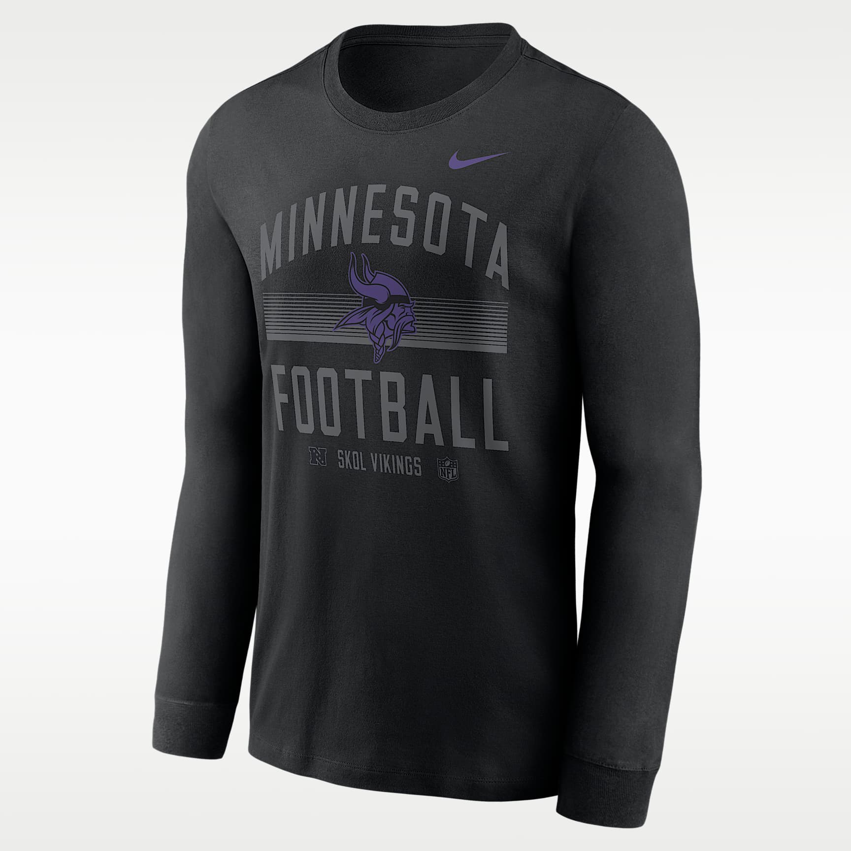 Minnesota Vikings Essential Men's Nike Dri-FIT NFL Long-Sleeve T-Shirt