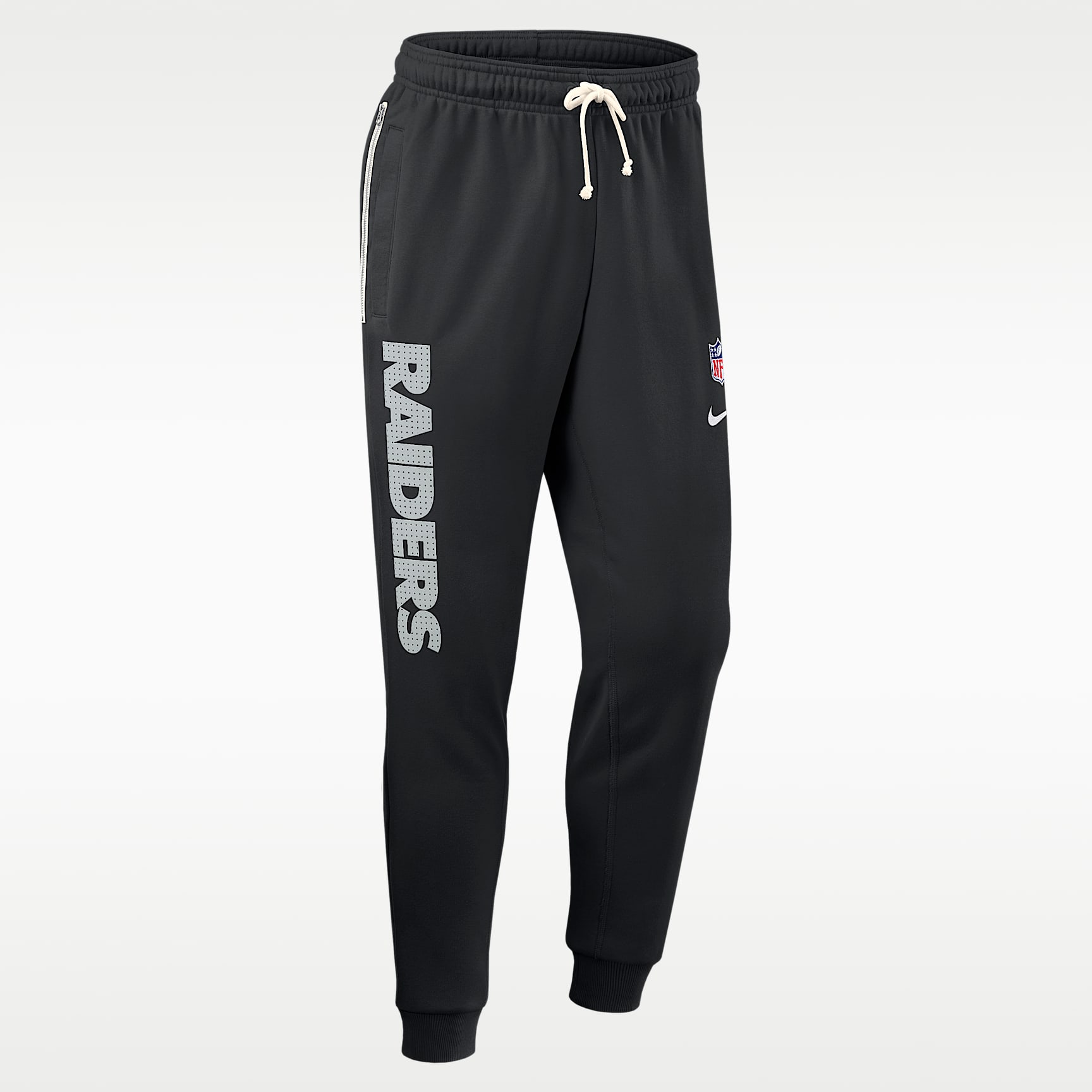 Pants Nike Dri-FIT de la NFL de pierna entallada para hombre Las Vegas Raiders Ground Game Sideline