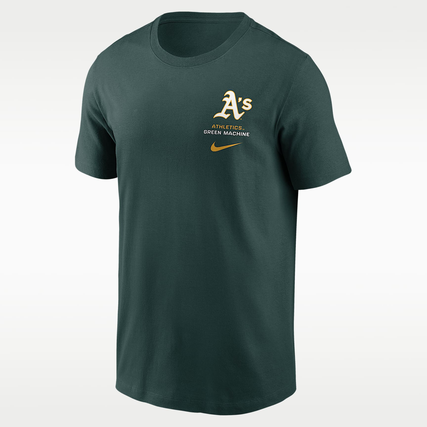 Athletics 2-Hit Men's Nike MLB T-Shirt