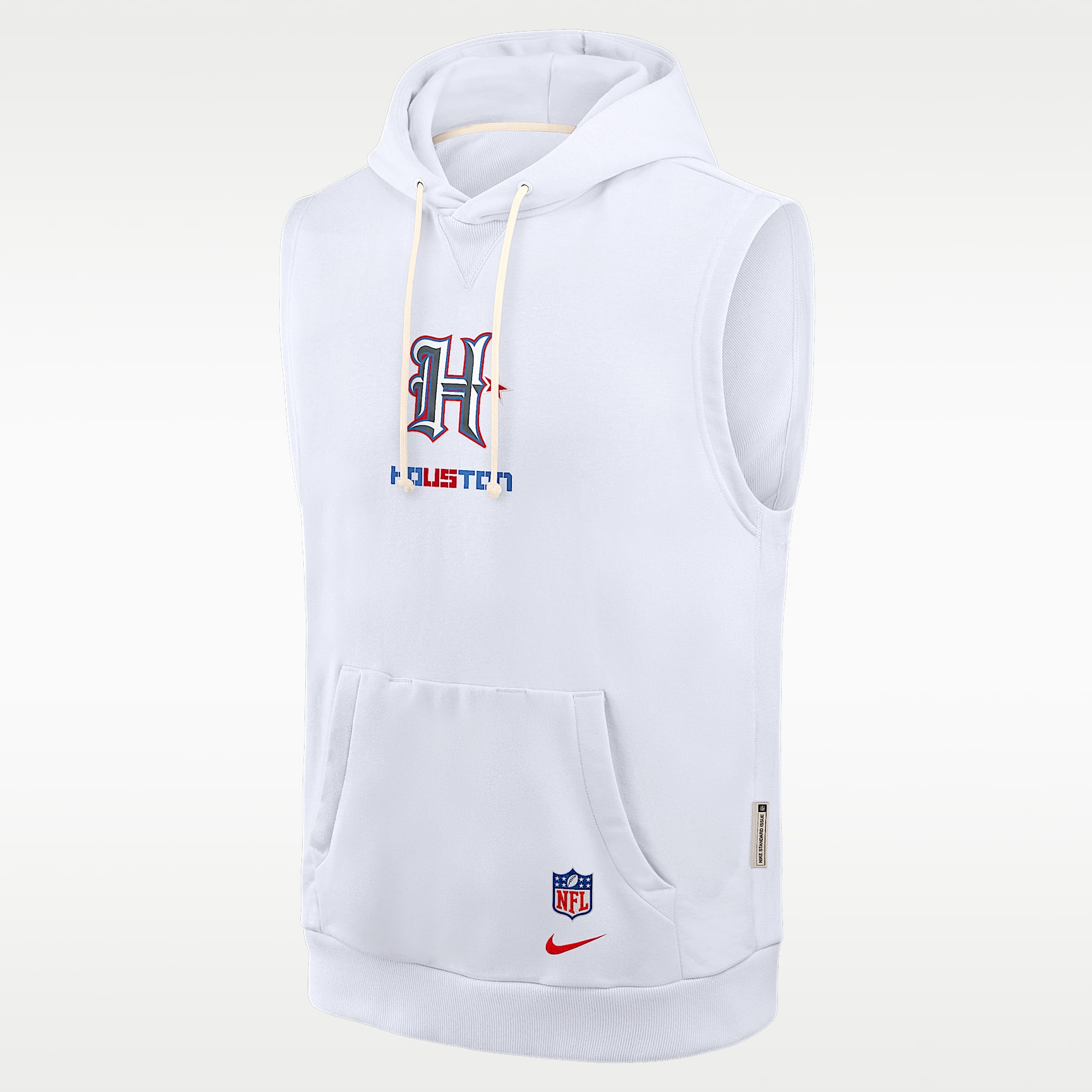 Houston Texans Rivalries Collection Sideline Men's Nike Dri-FIT NFL Sleeveless Pullover Hoodie