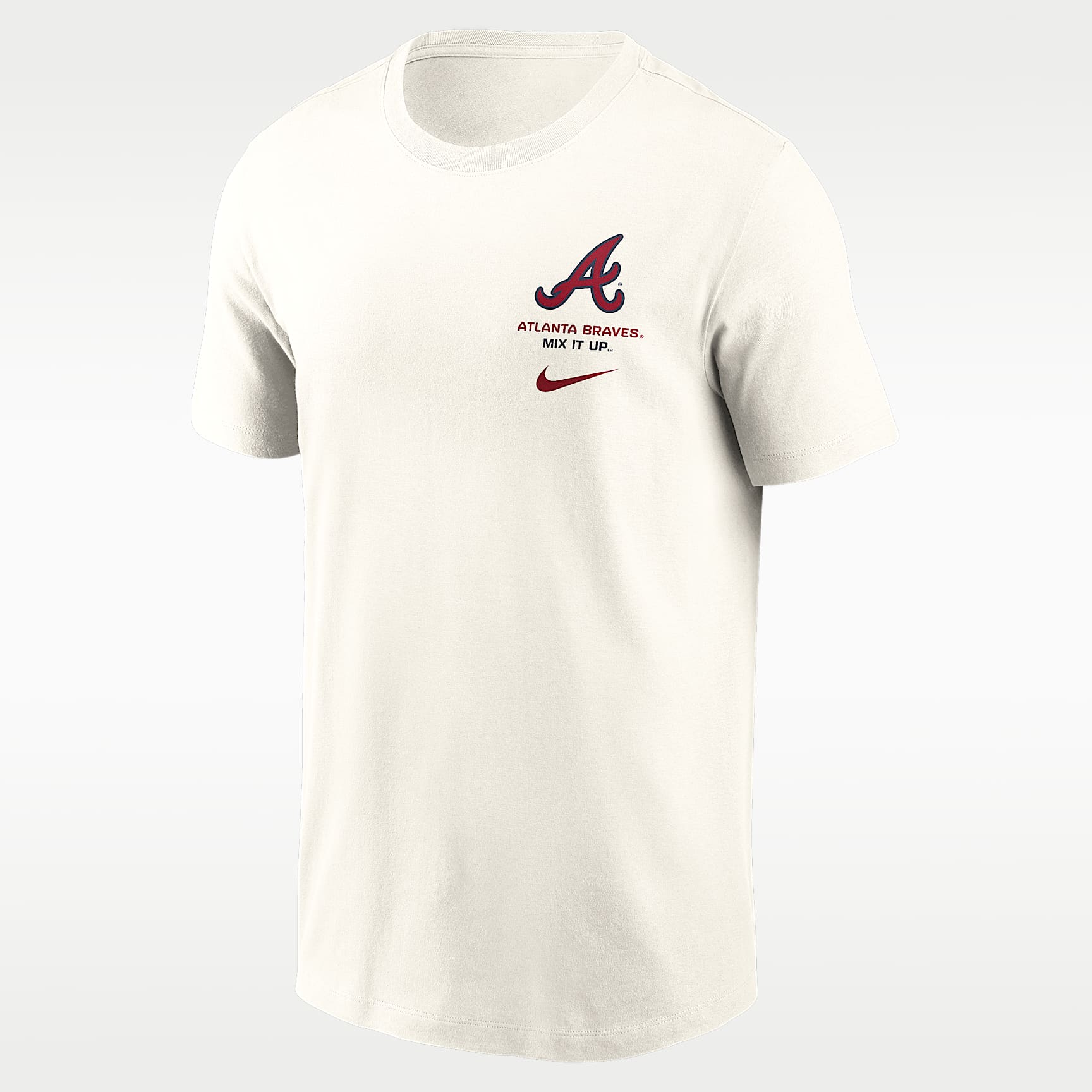Atlanta Braves 2-Hit Men's Nike MLB T-Shirt