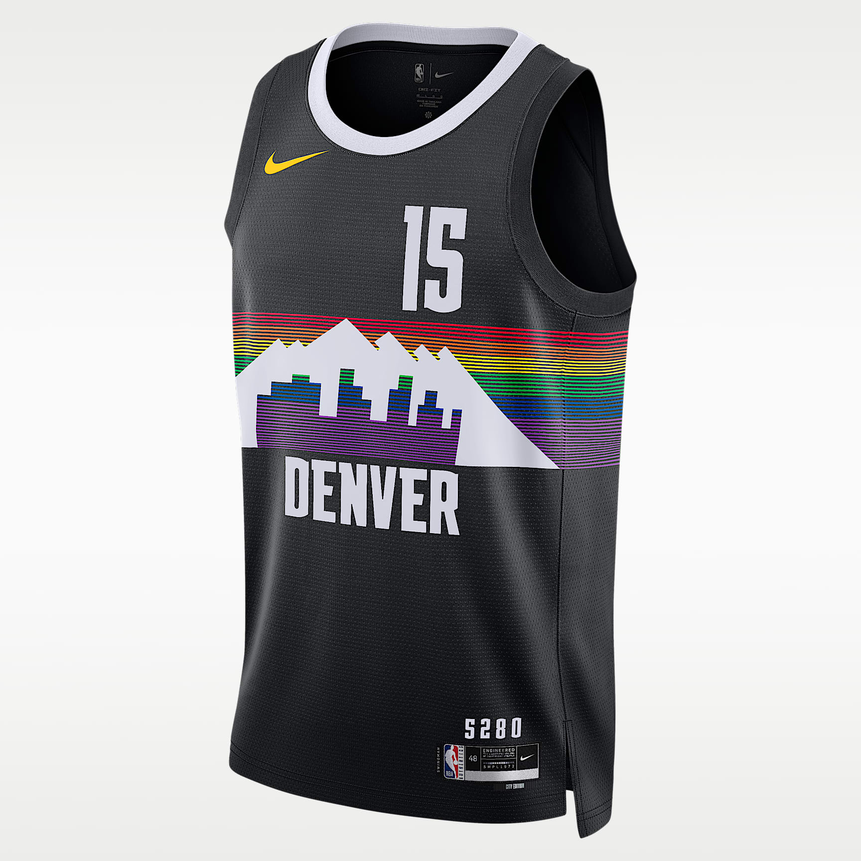 Nikola Jokić Denver Nuggets City Edition Samarreta Nike NBA Swingman - Home