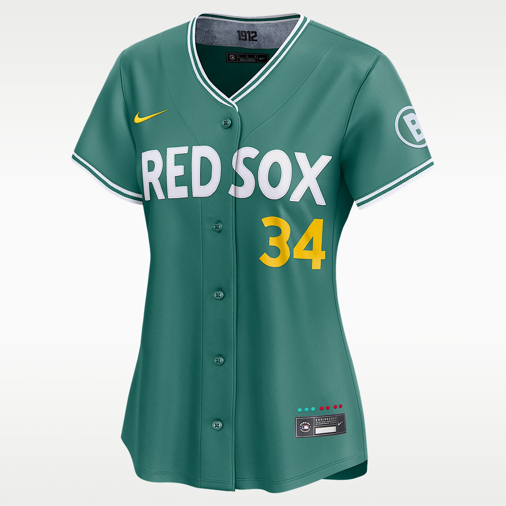Jersey Nike Dri-FIT ADV de la MLB Limited para mujer David Ortiz Boston Red Sox City Connect