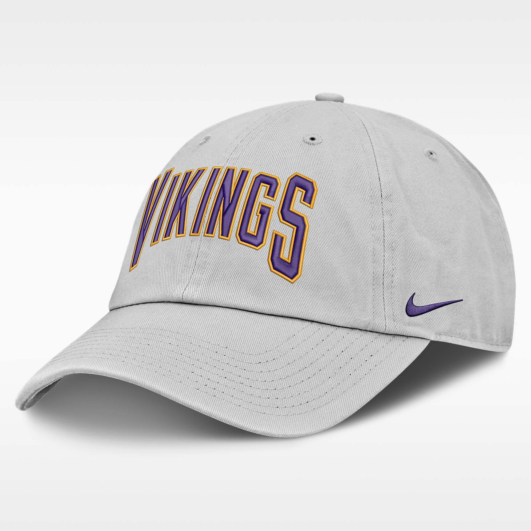 Minnesota Vikings Primetime Club Arched Men's Nike NFL Adjustable Hat
