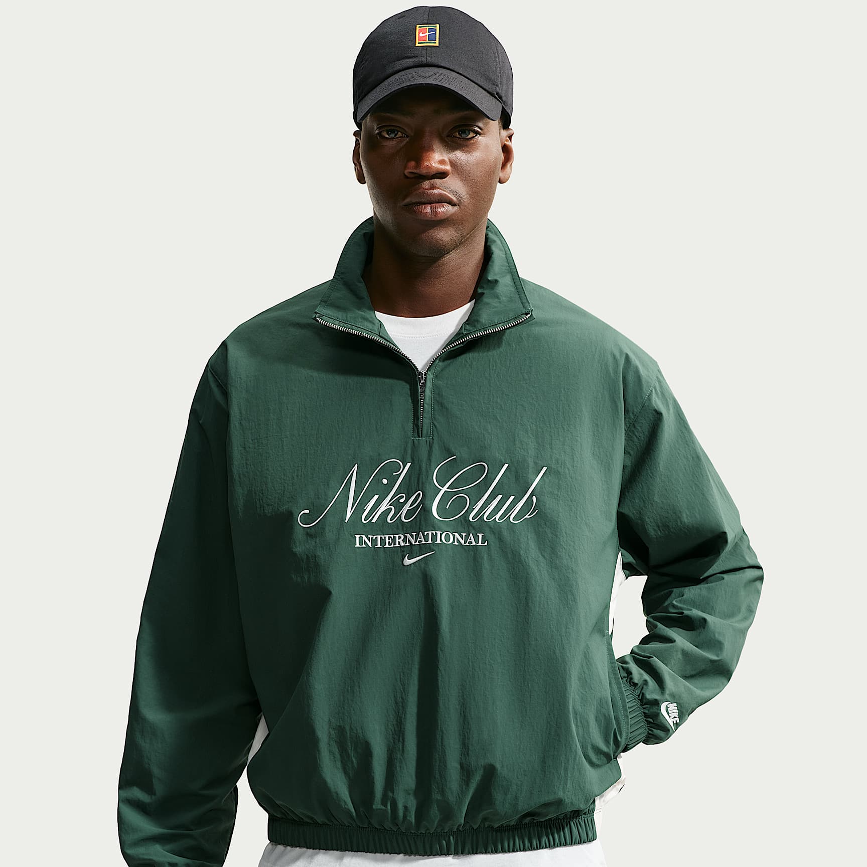 Veste à demi-zip Nike Sportswear Club pour homme