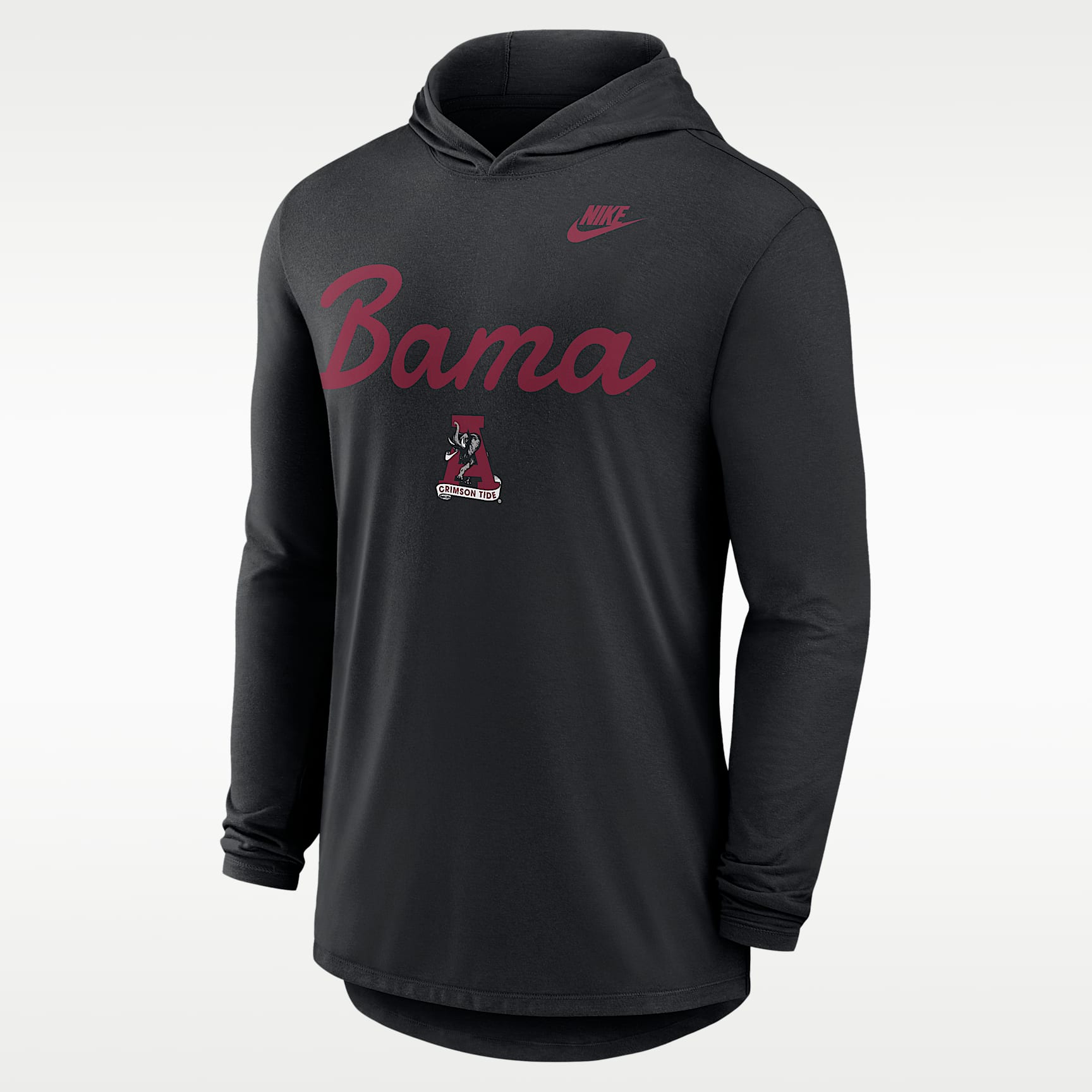 Alabama Legacy Men's Nike Dri-FIT College Long-Sleeve Hooded Top
