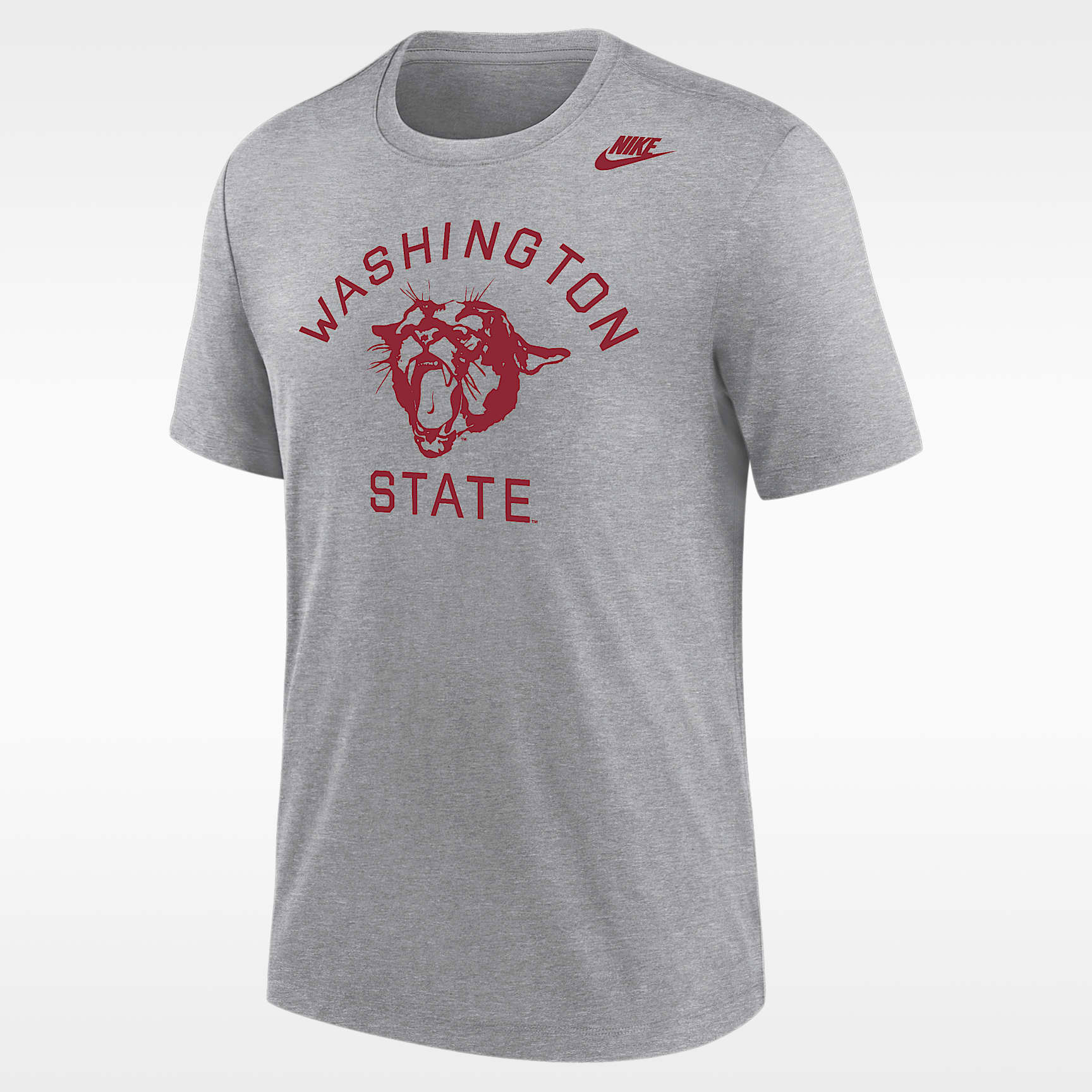 Washington State Cougars Men's Nike Football Tri-Blend T-Shirt
